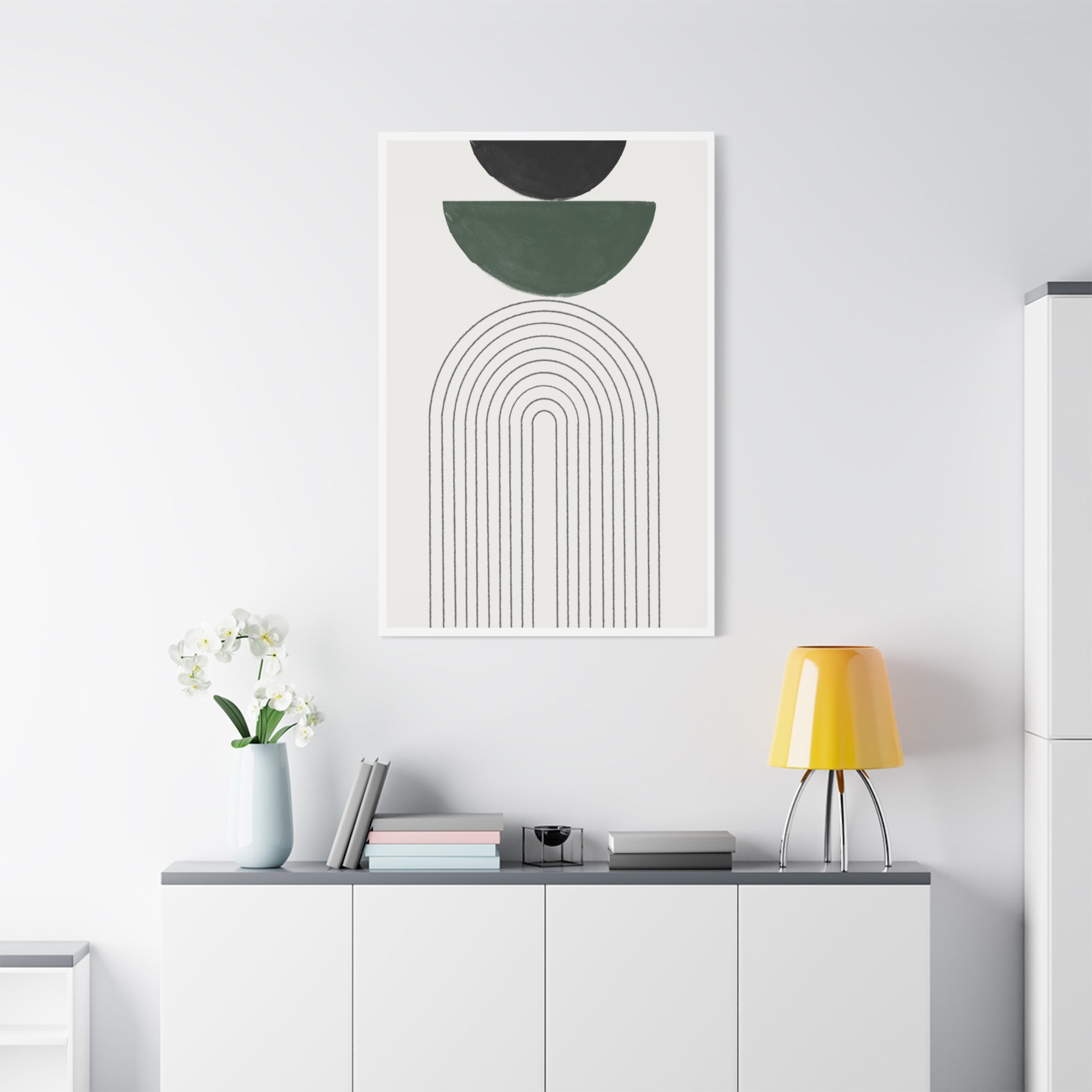 Emerald Arc Horizon - Canvas