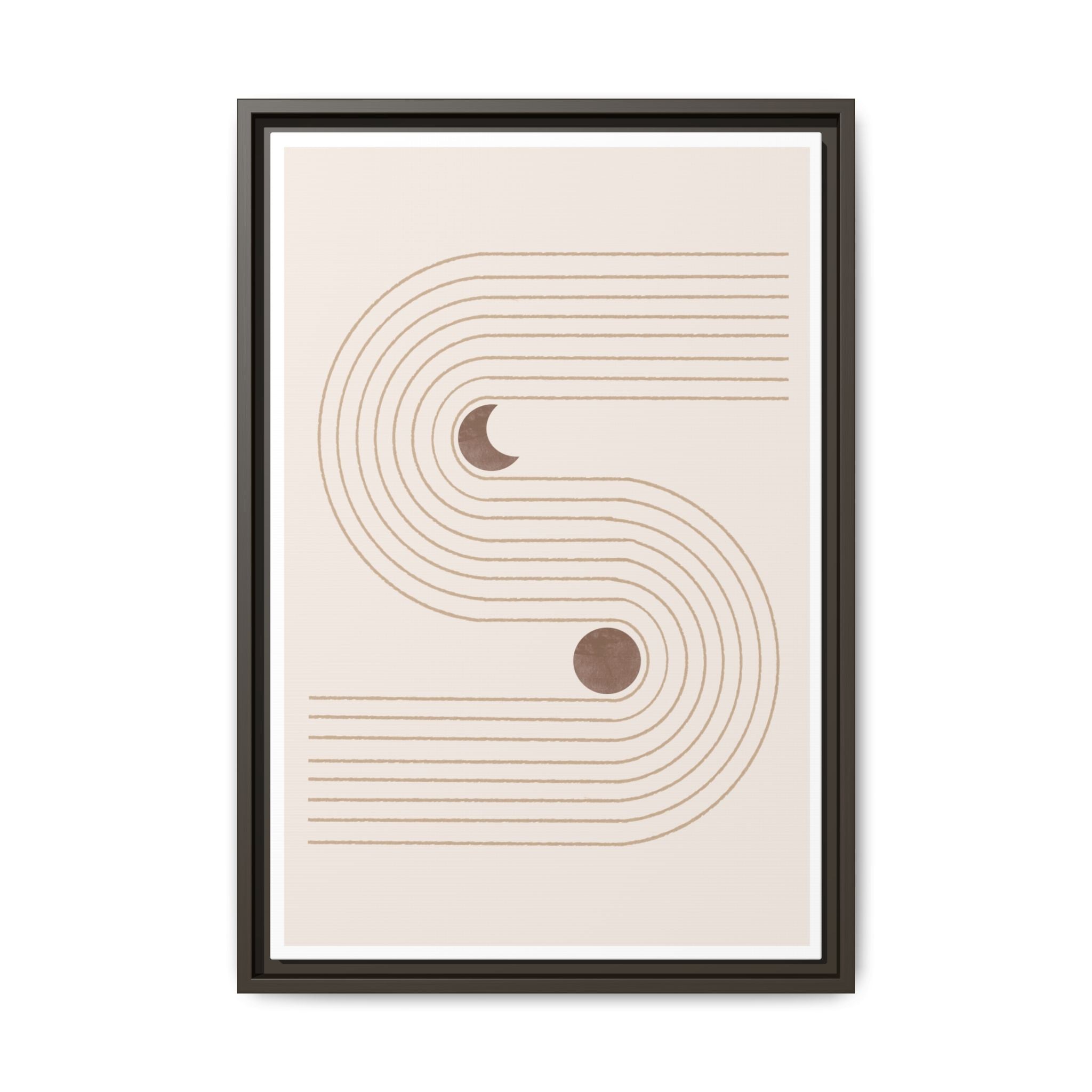 Desert Orbit Passage - Framed