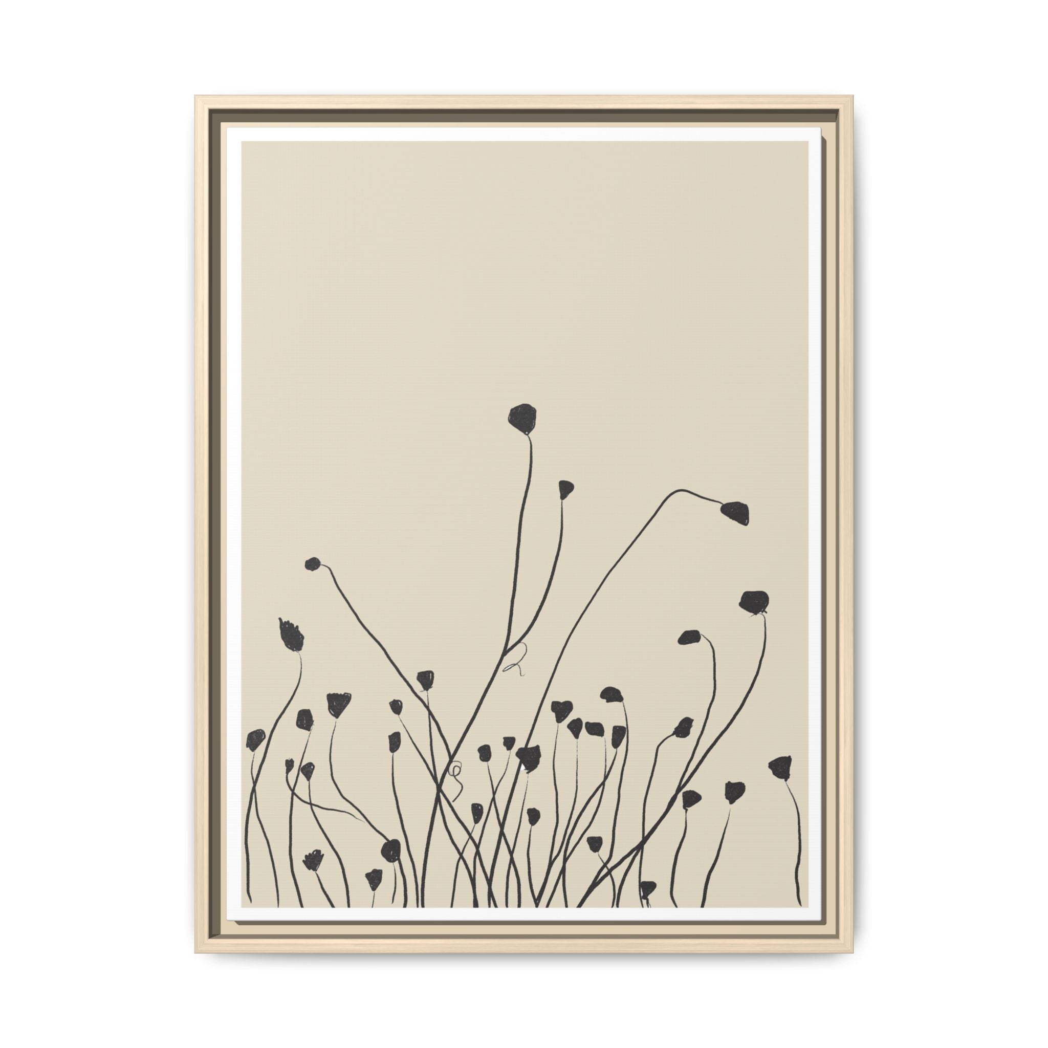 Quiet Stem Reverie - Framed