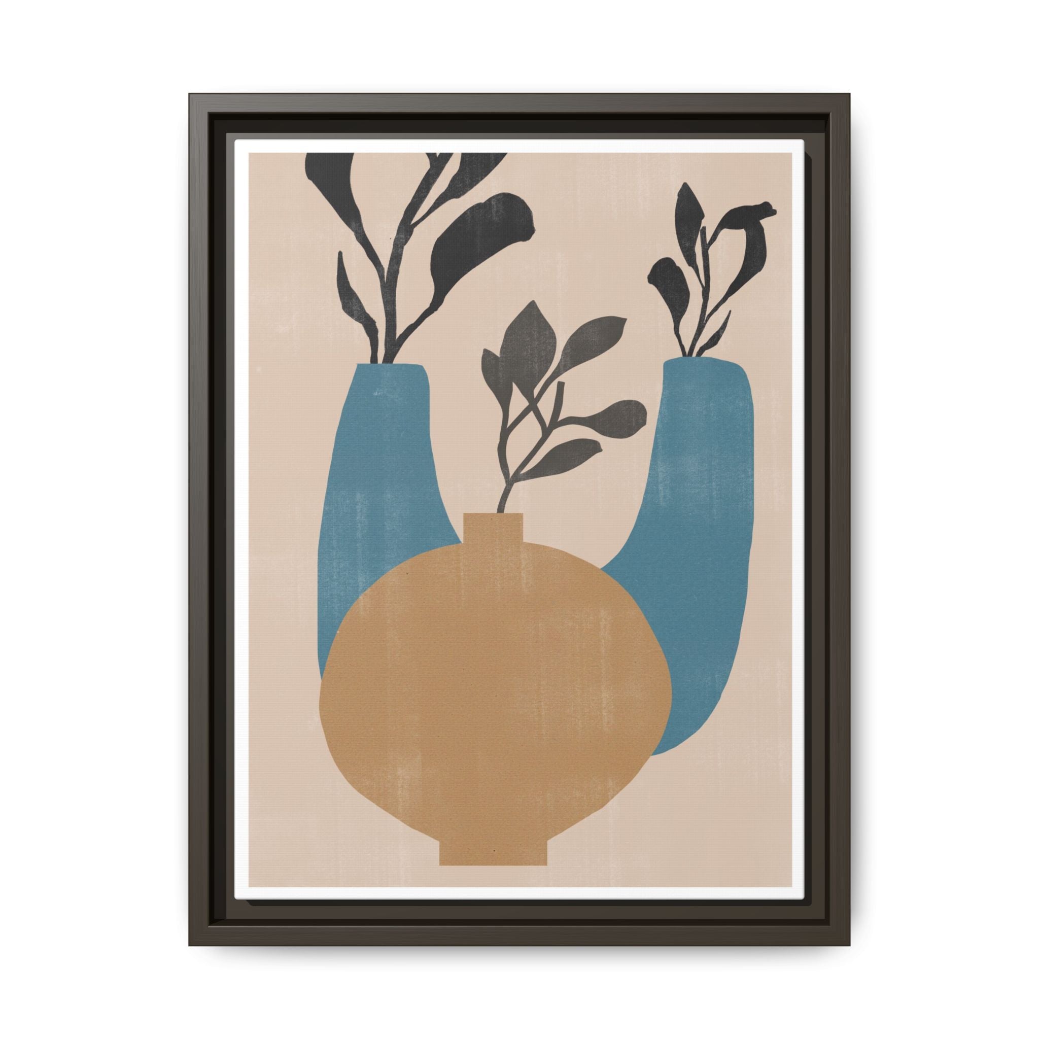 Azure Vessel Harmony - Framed