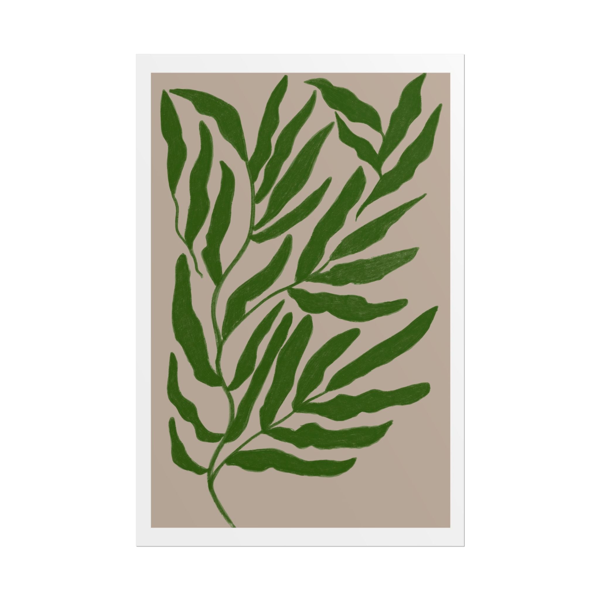 Emerald Canopy Drift - Poster