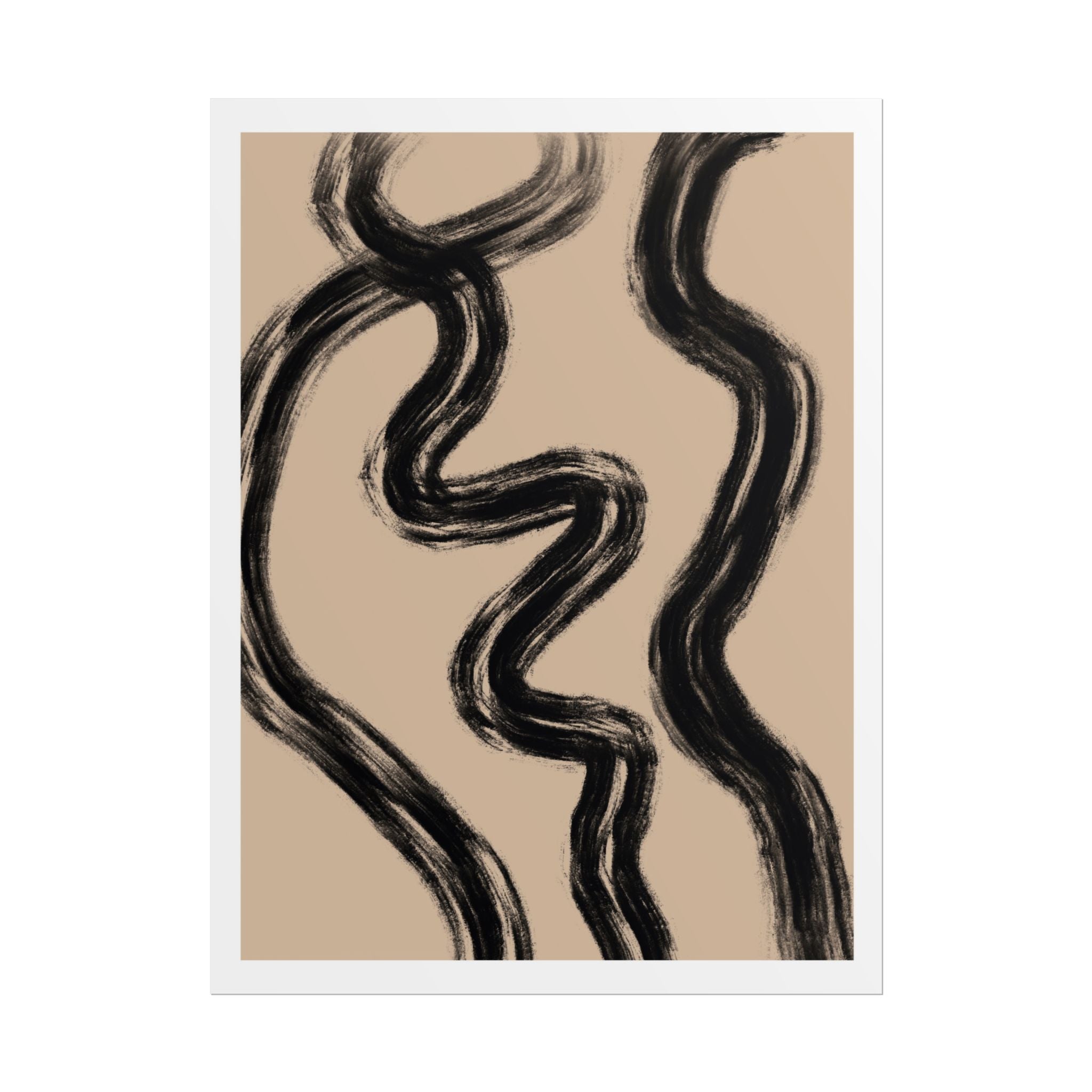 Midnight Current Lines - Poster