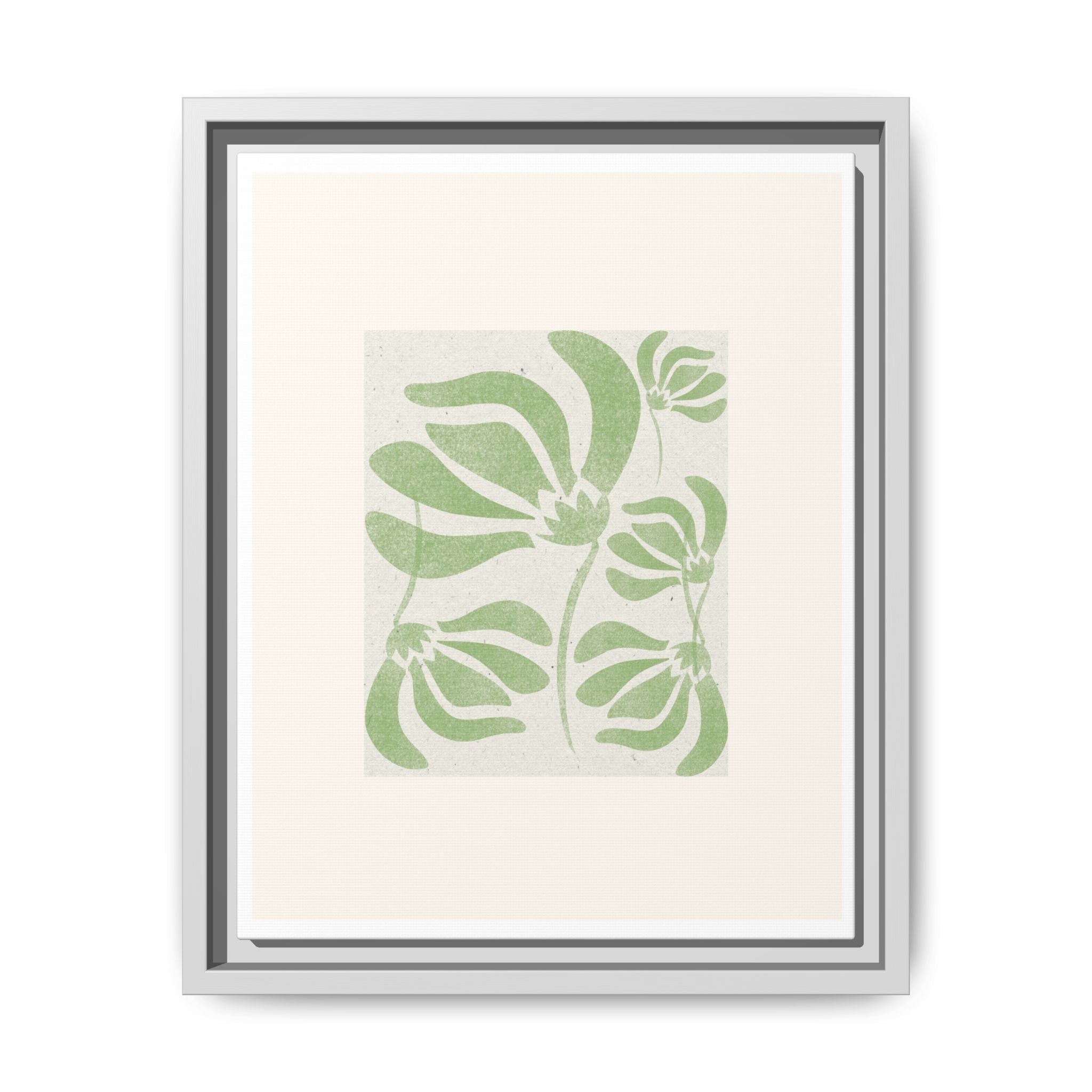 Verdant Bloom Harmony - Framed