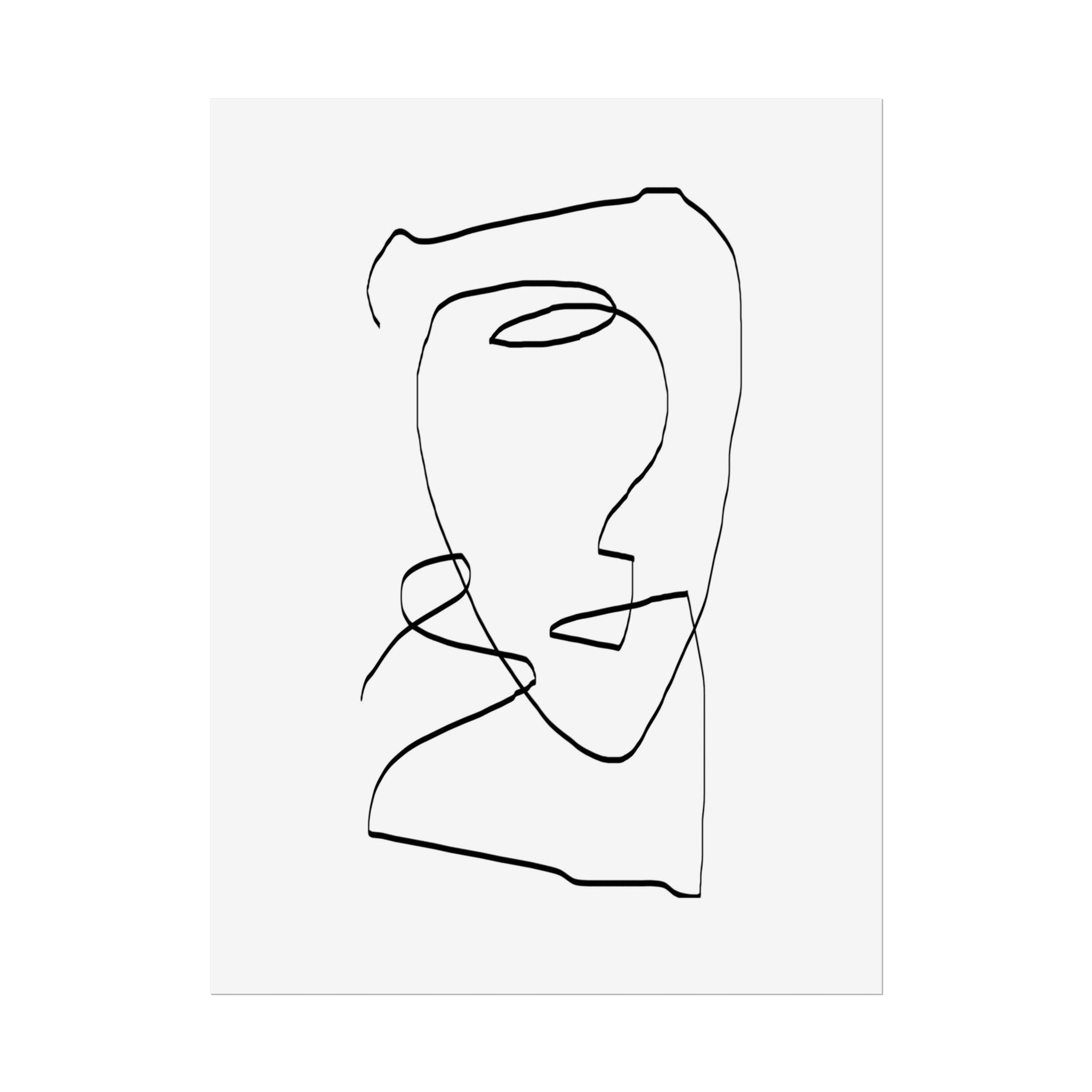 Silent Contour Reverie - Poster