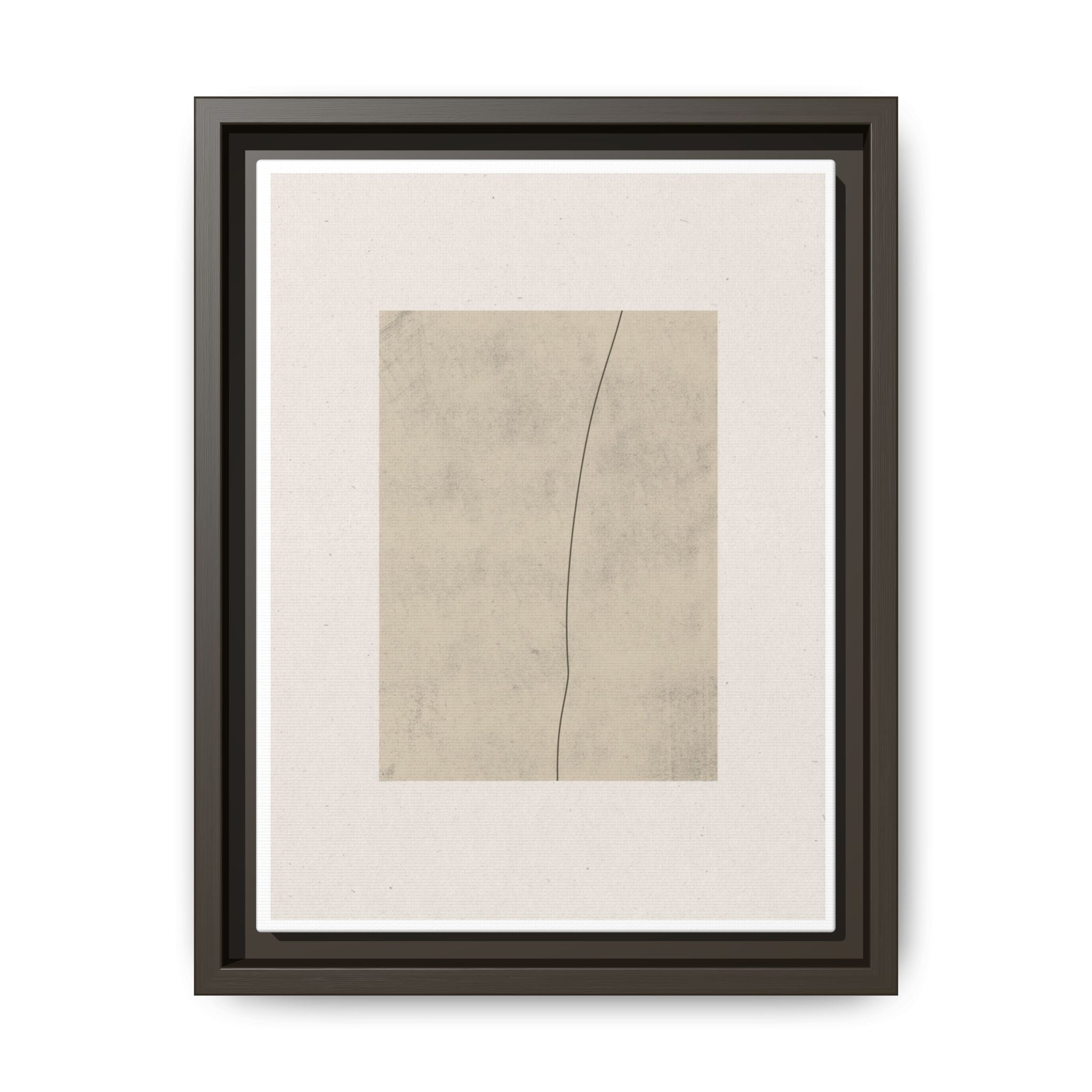 Quiet Contour Passage - Framed