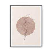 Blush Moonvine Quietude - Framed
