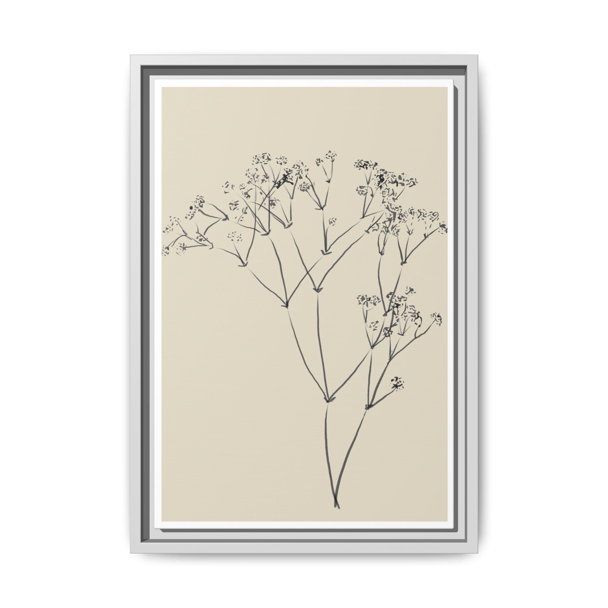Soft Meadow Stillness - Framed
