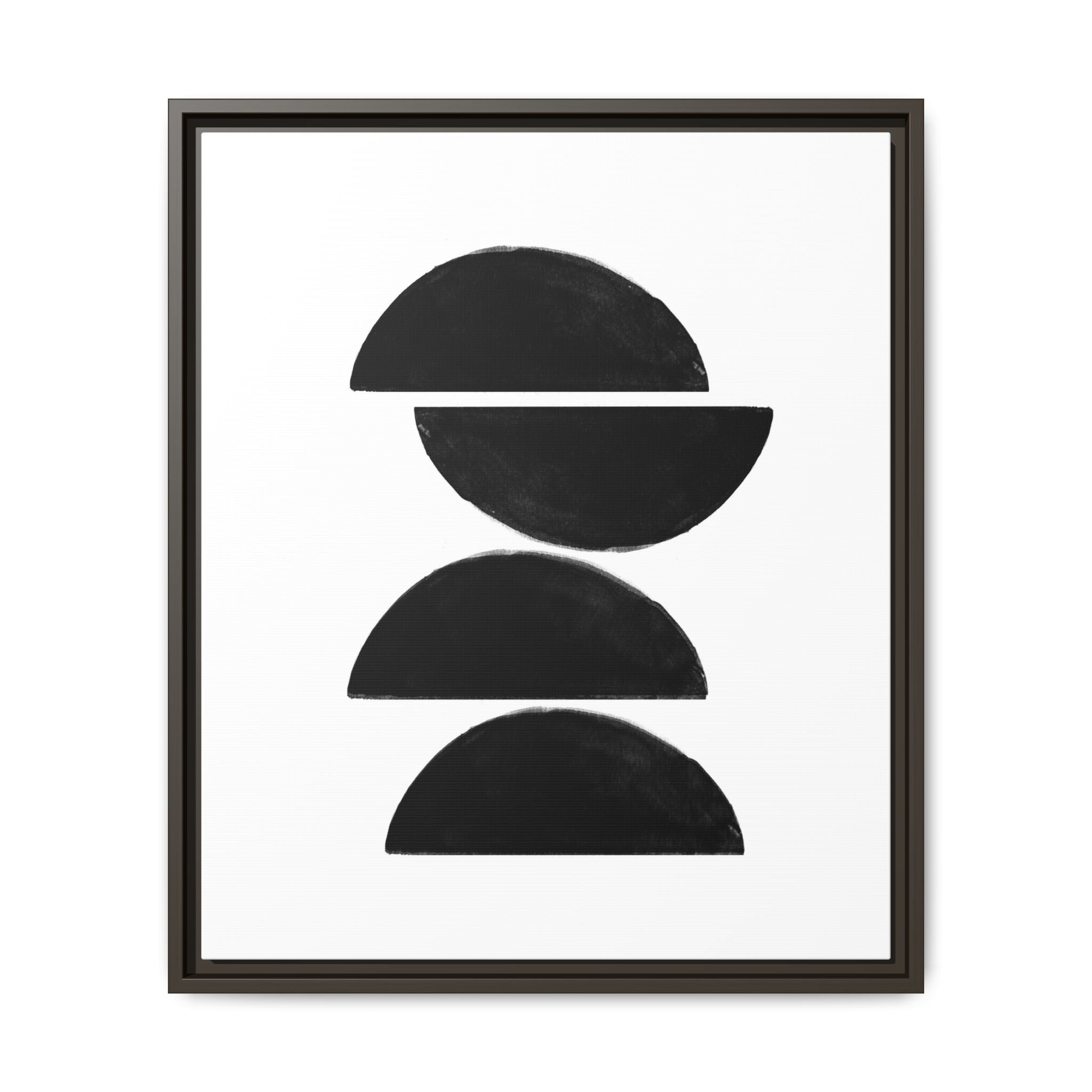 Noir Horizon Rhythm - Framed