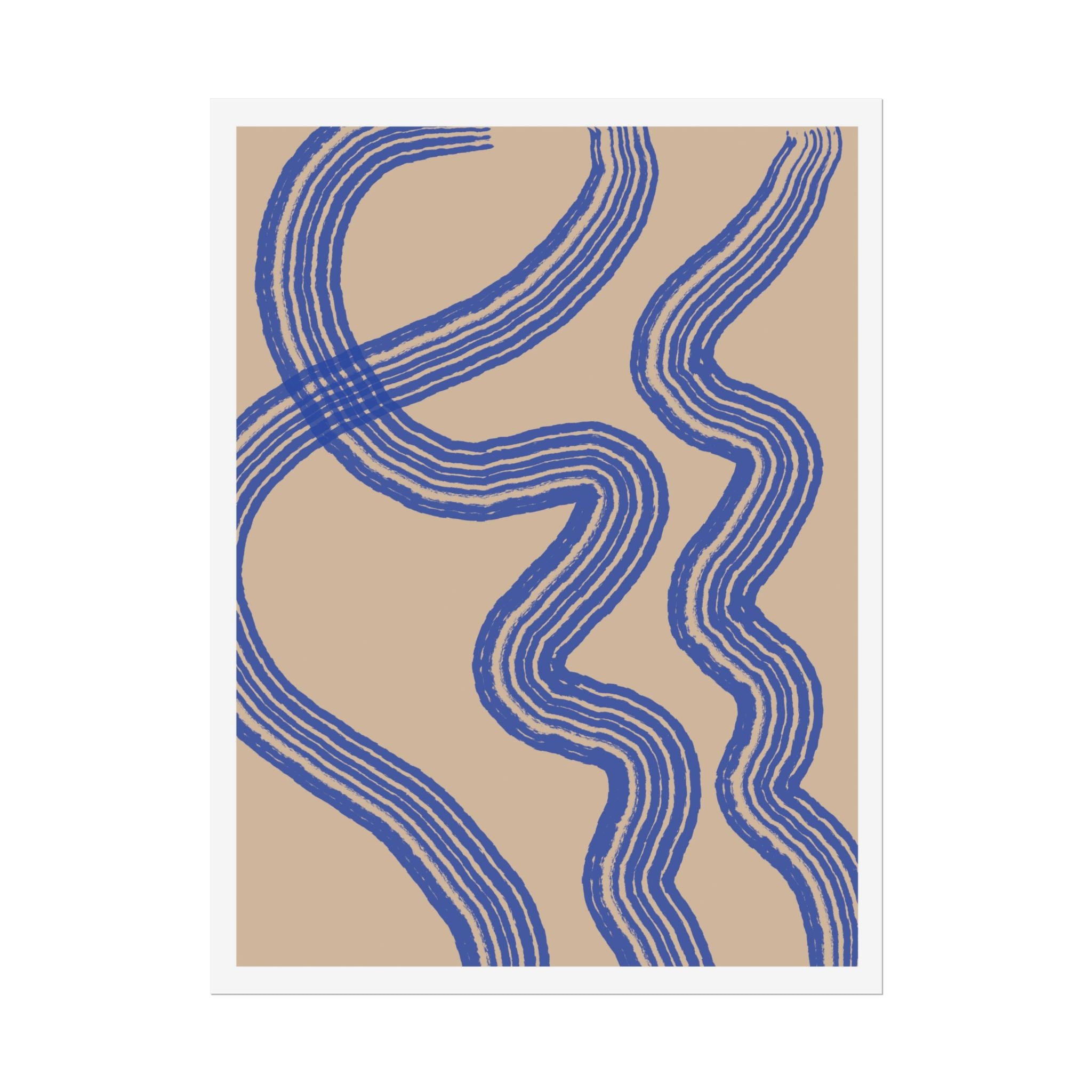 Azure Motion Paths - Poster