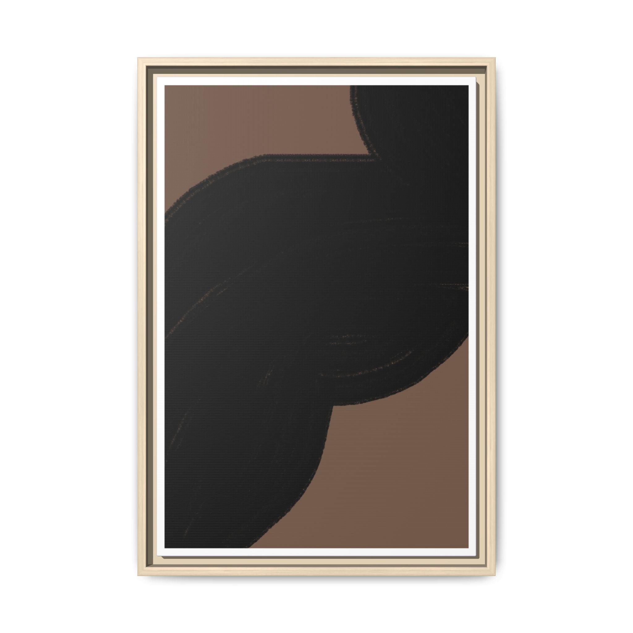 Midnight Drift Curves - Framed