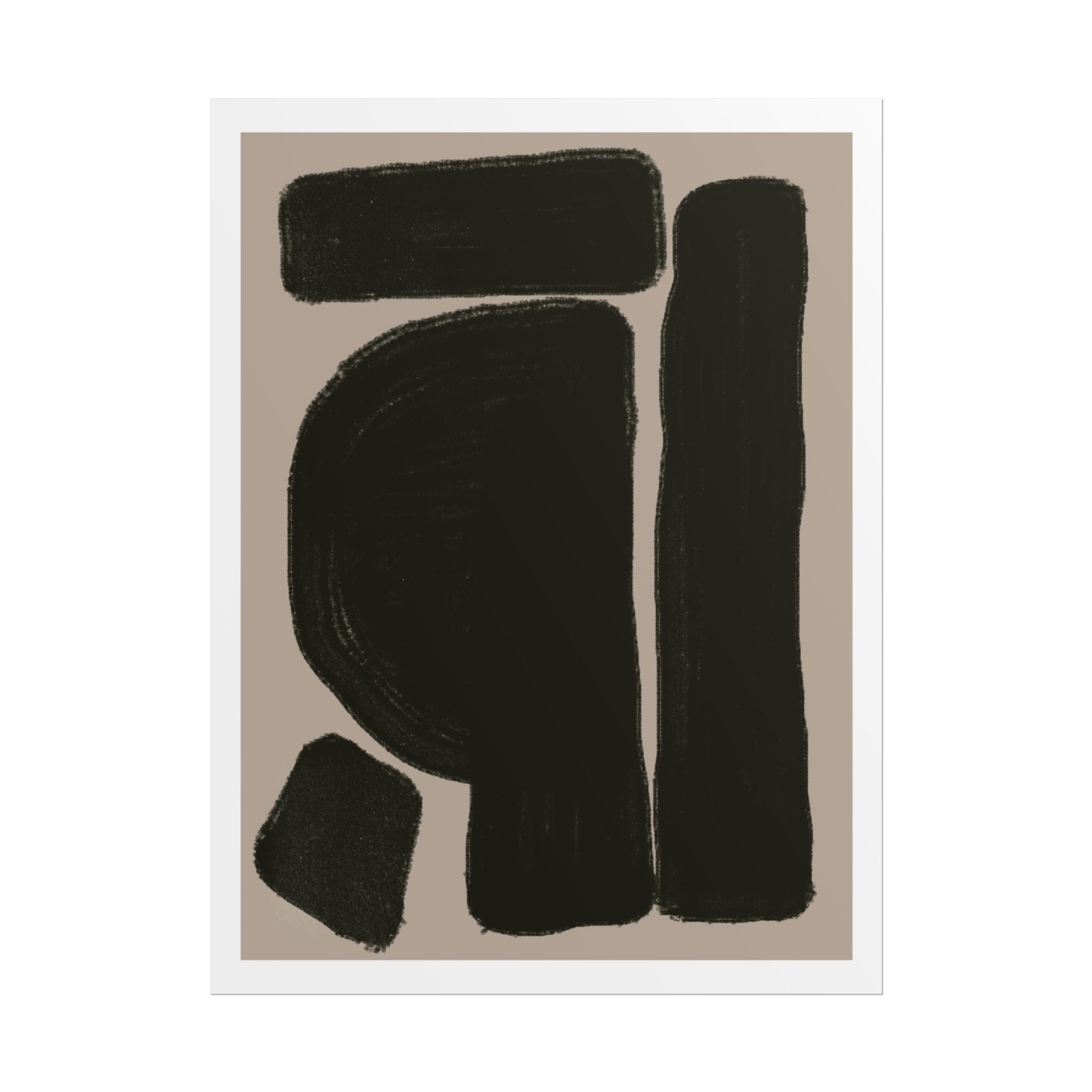 Velvet Obsidian Forms - Poster