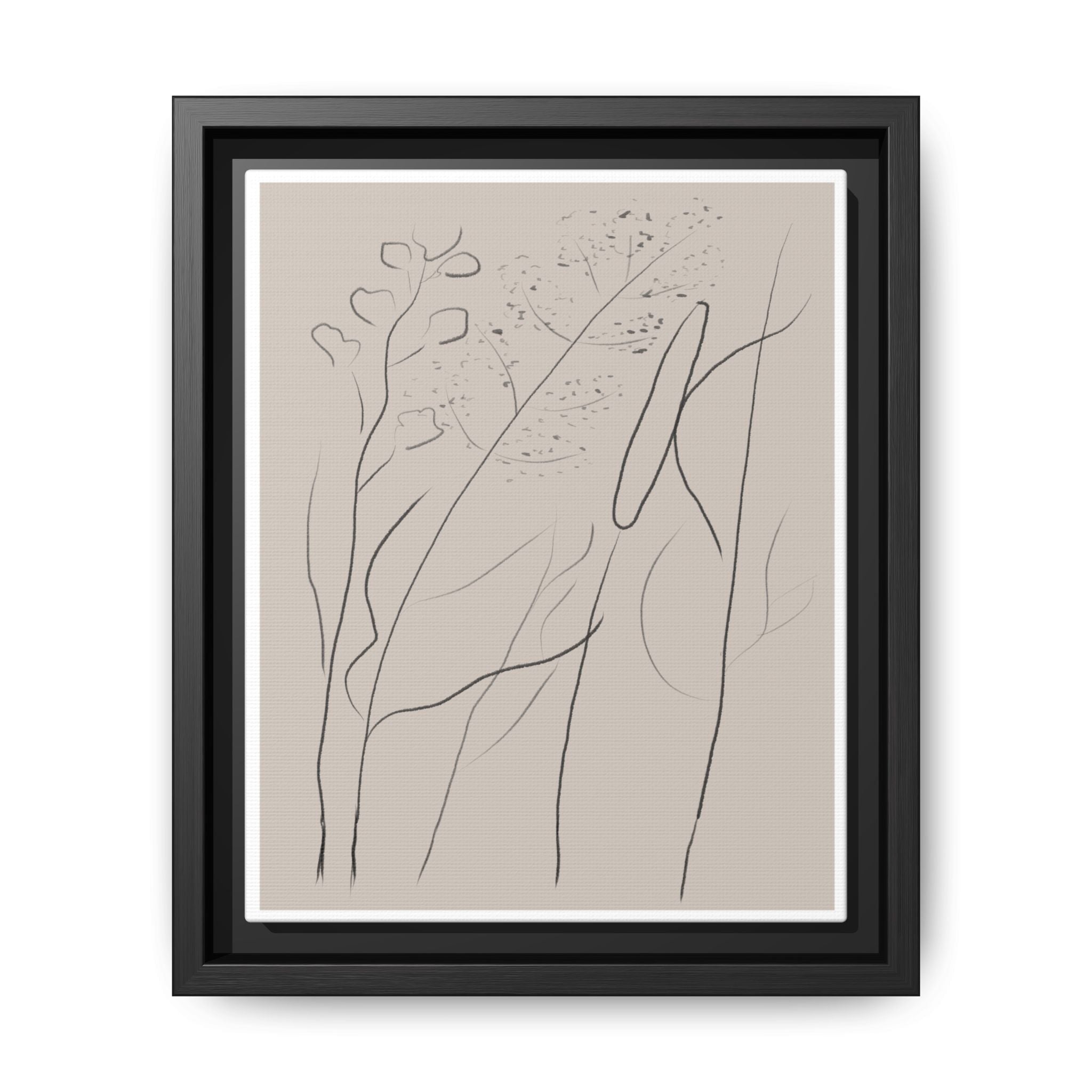 Quiet Woodland Traces - Framed
