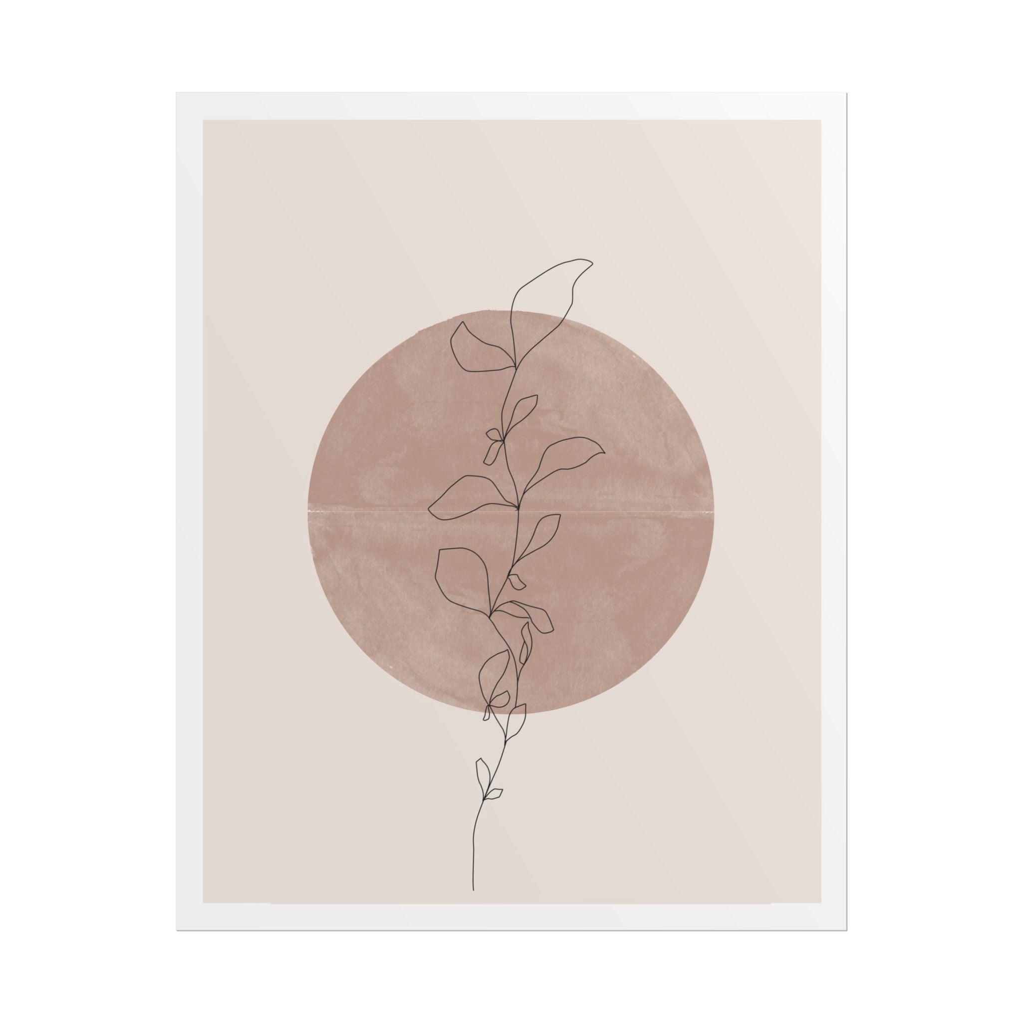 Blush Moonvine Quietude - Poster