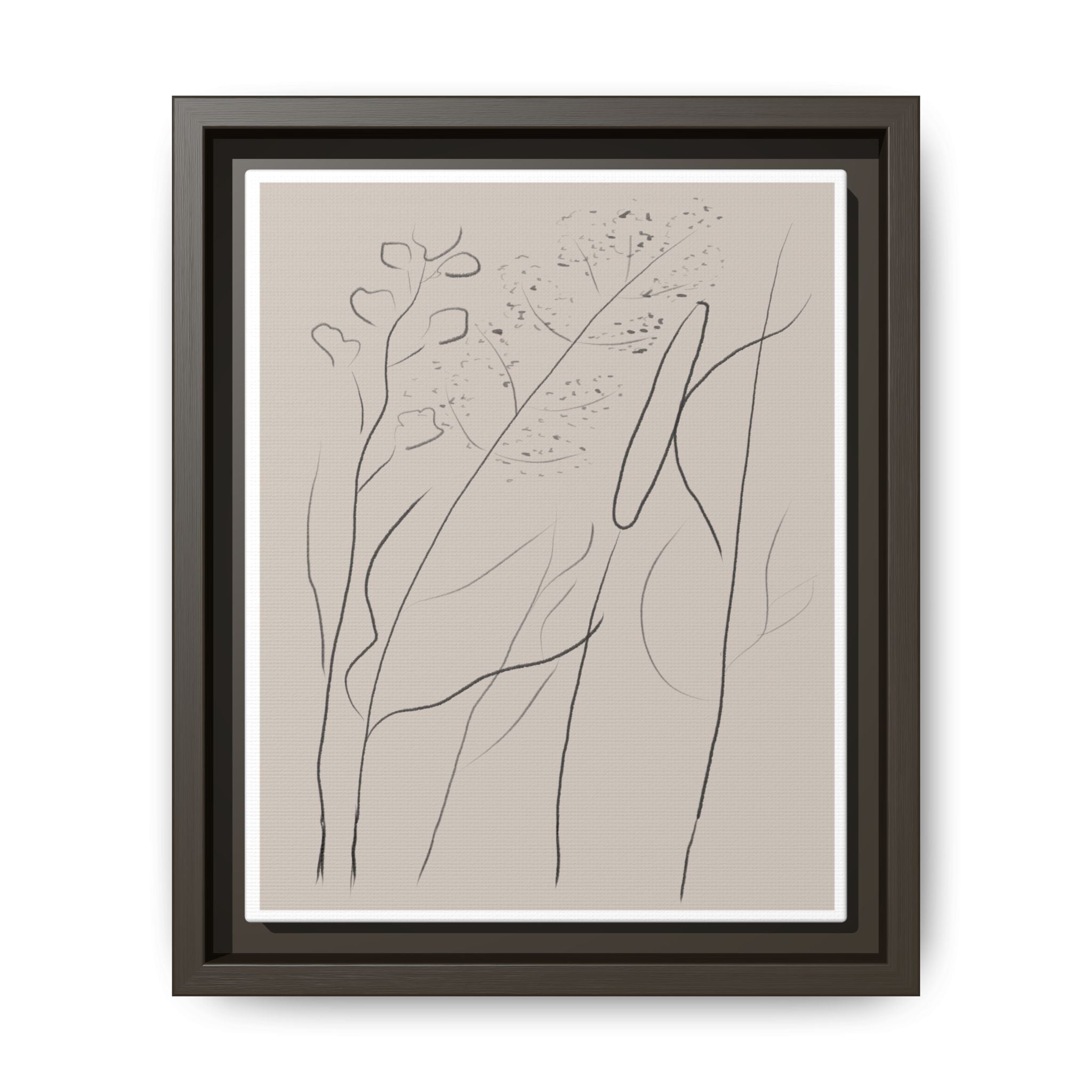 Quiet Woodland Traces - Framed