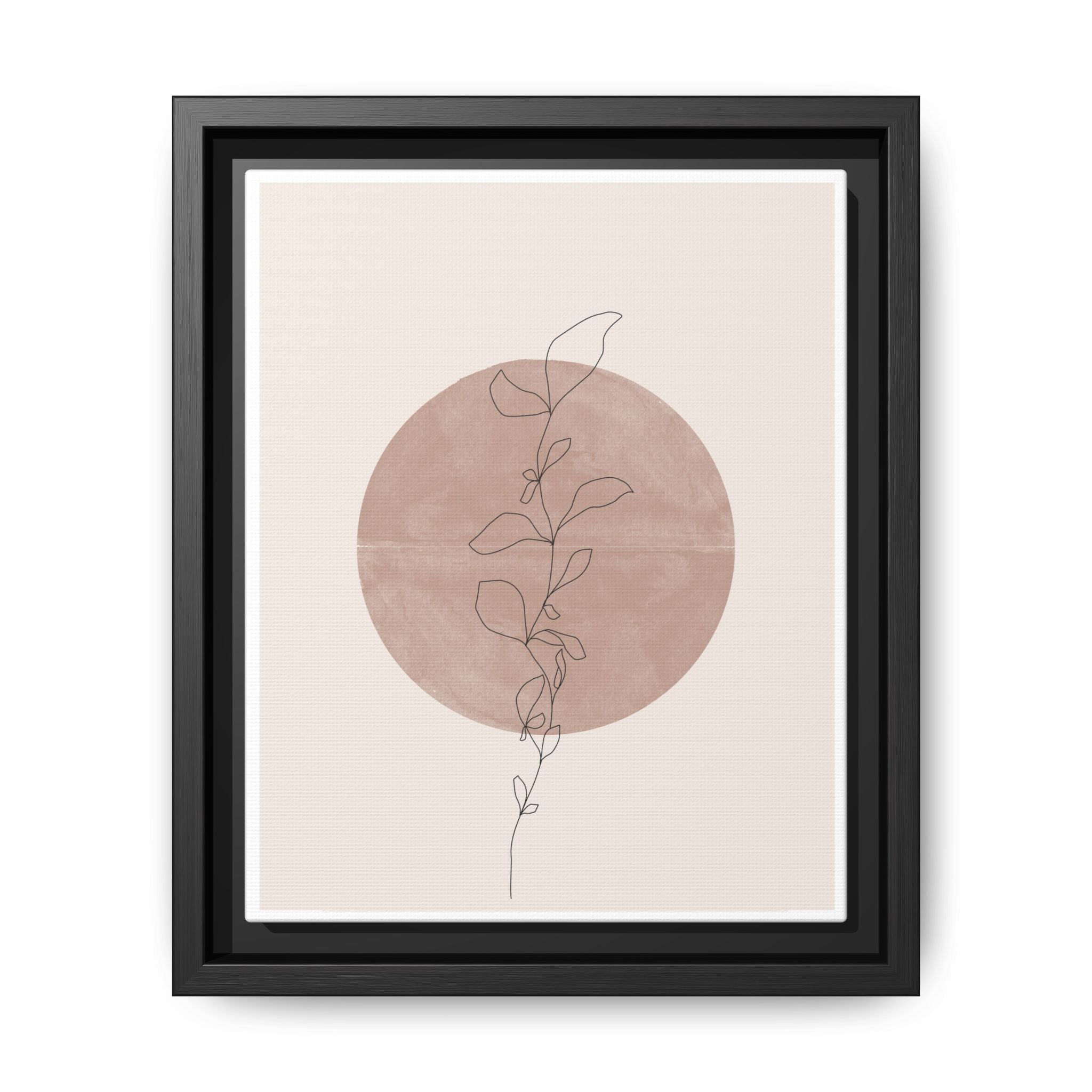 Blush Moonvine Quietude - Framed