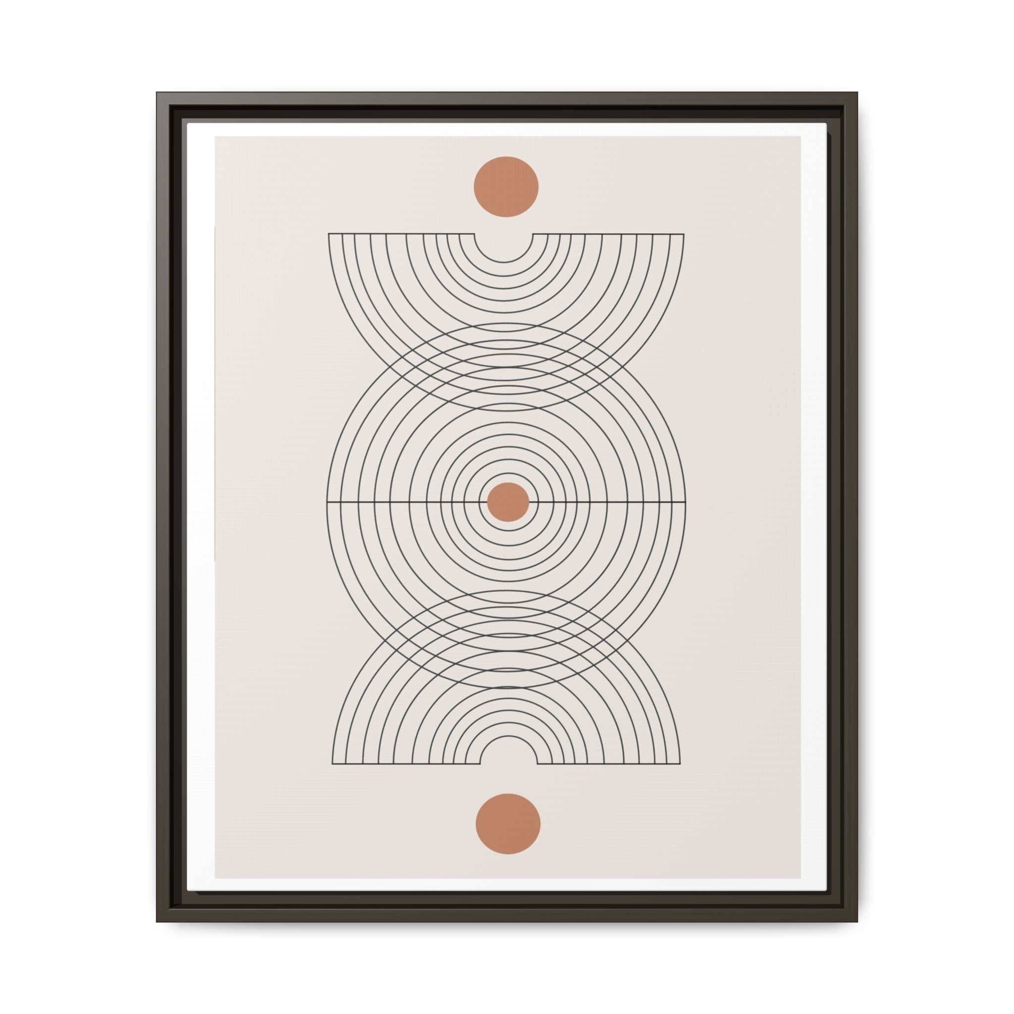 Celestial Echo Symmetry - Framed