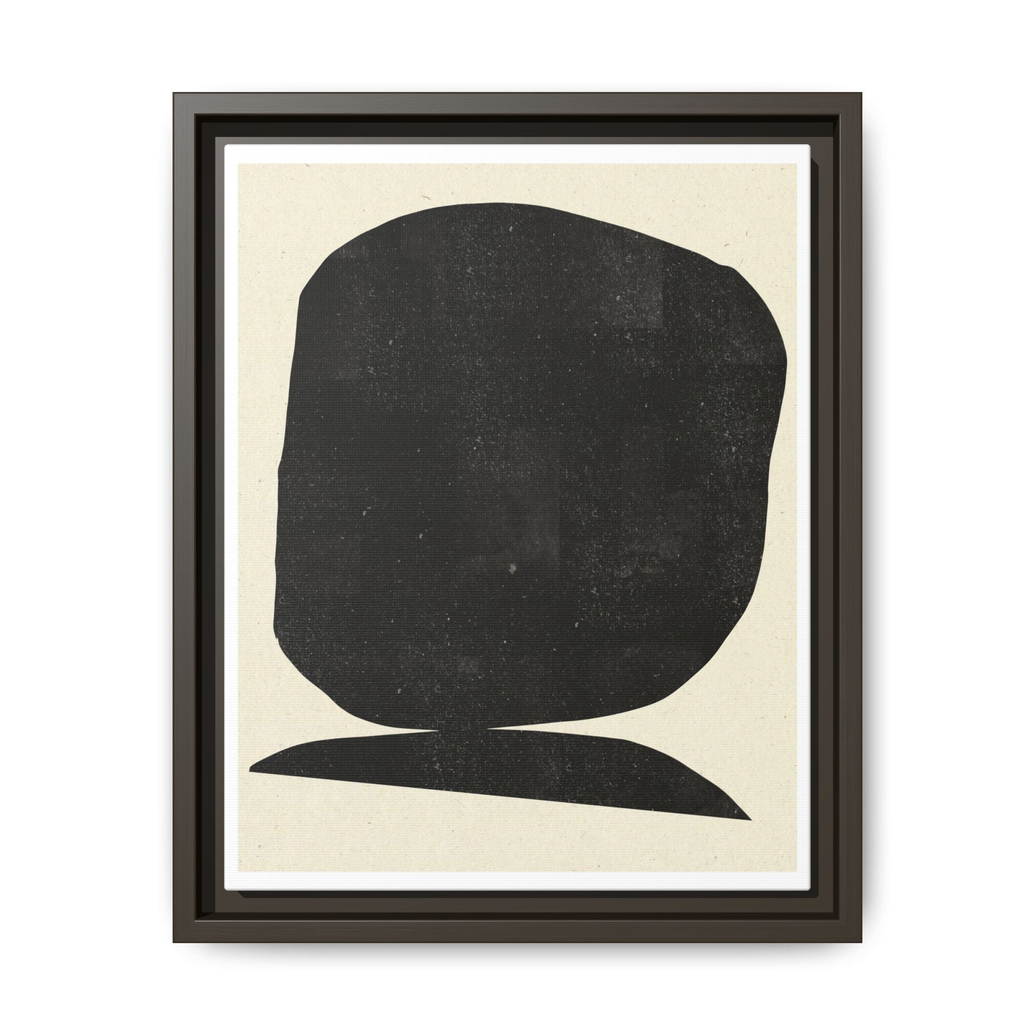 Midnight Monolith Whisper - Framed