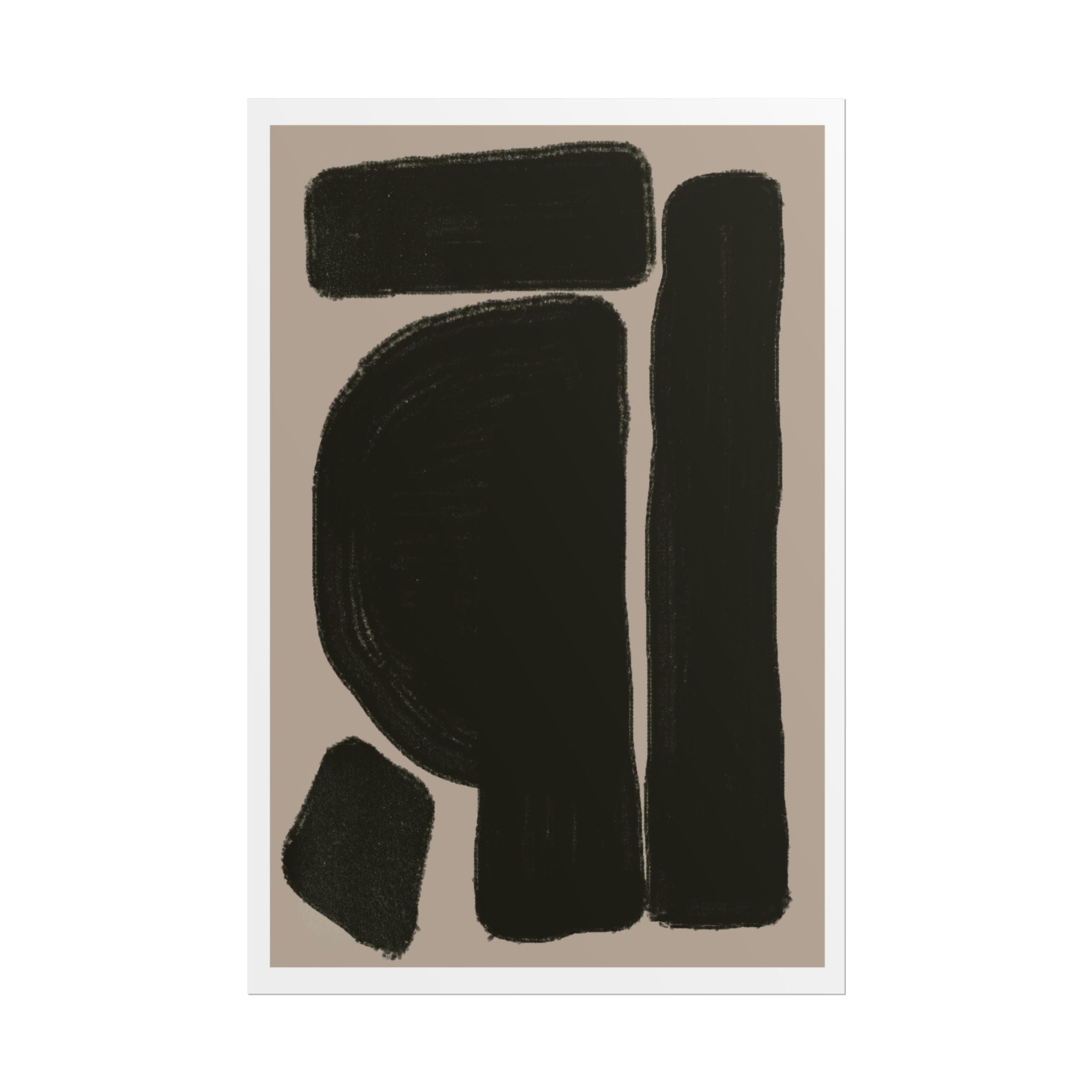 Velvet Obsidian Forms - Poster