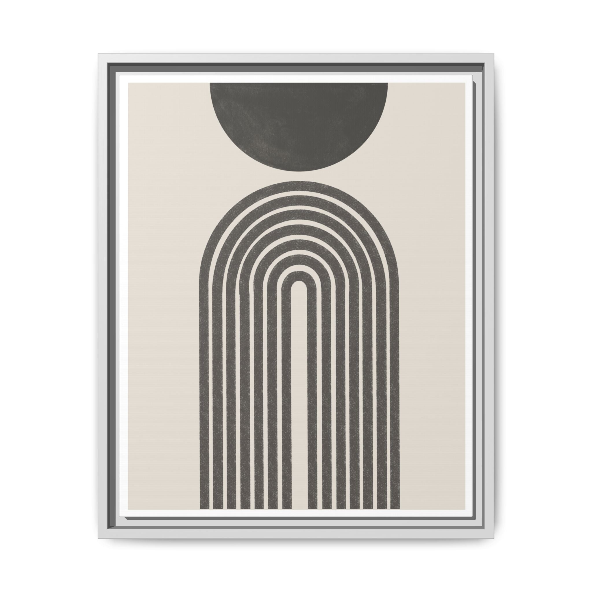 Obsidian Arch Resonance - Framed