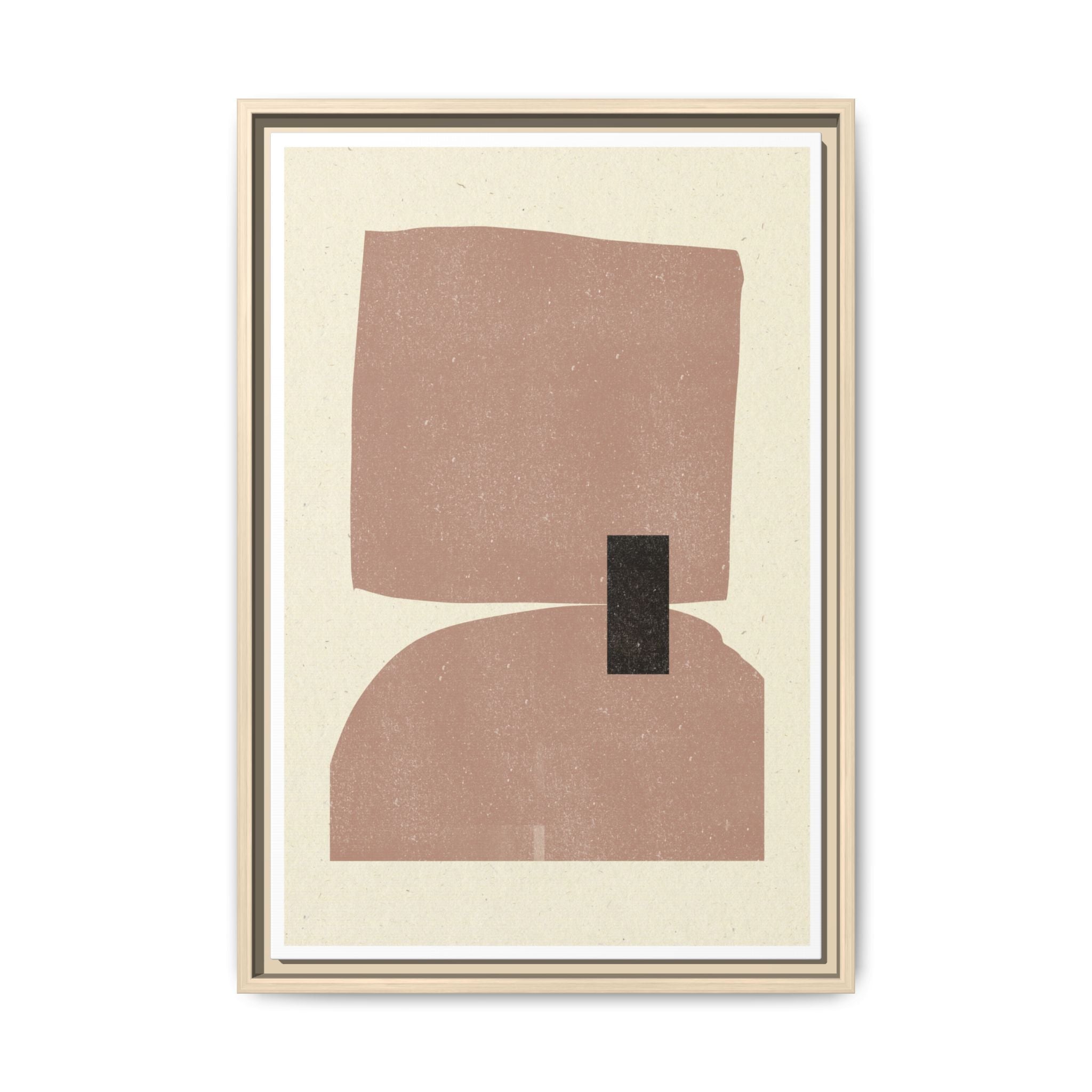 Blush Balance Study - Framed