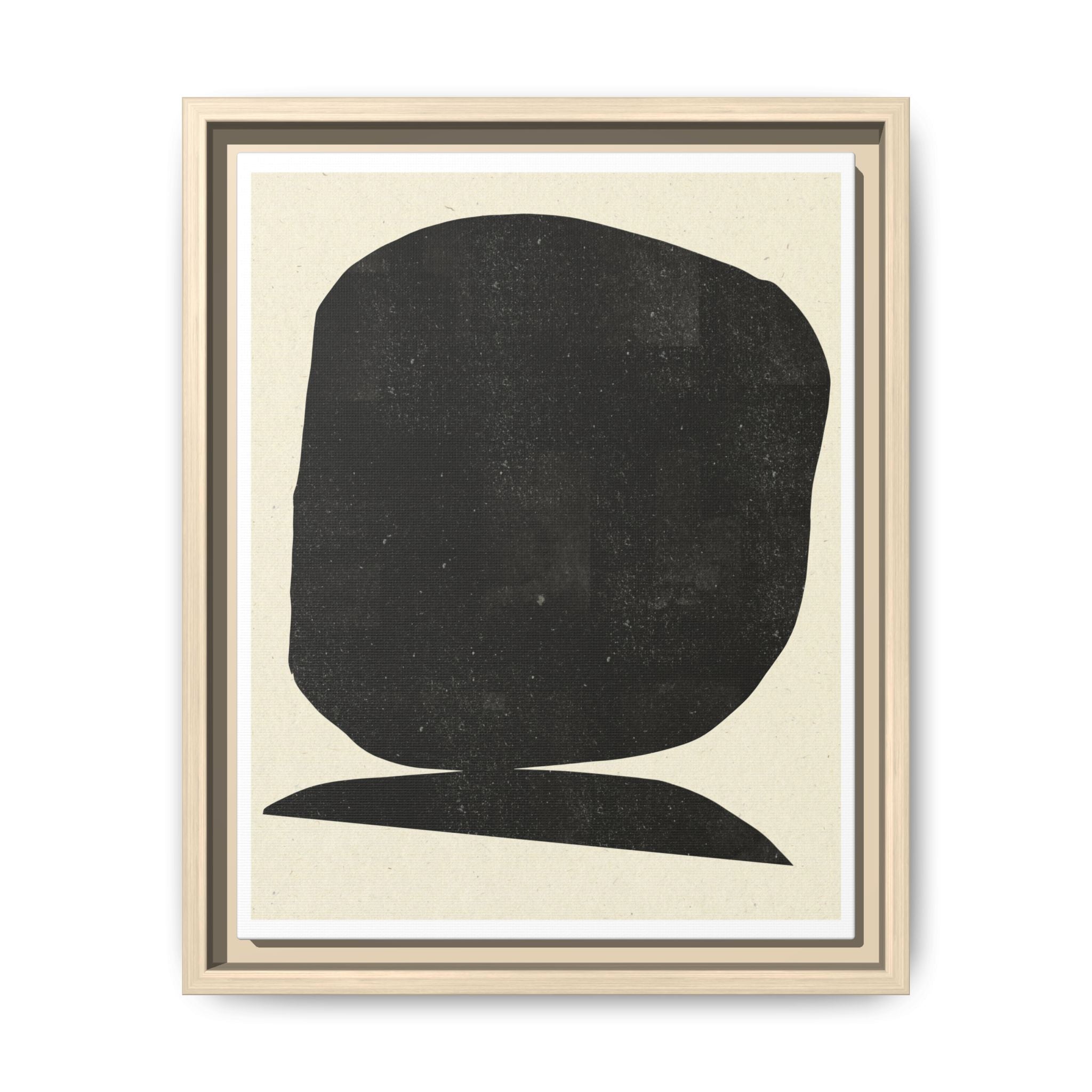 Midnight Monolith Whisper - Framed