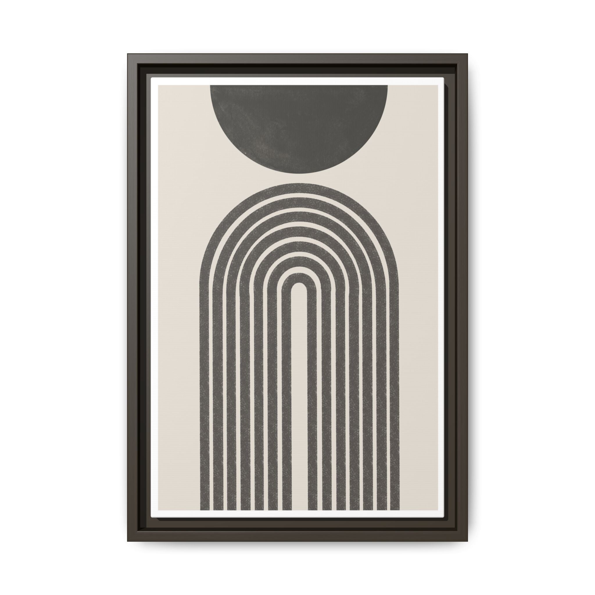 Obsidian Arch Resonance - Framed