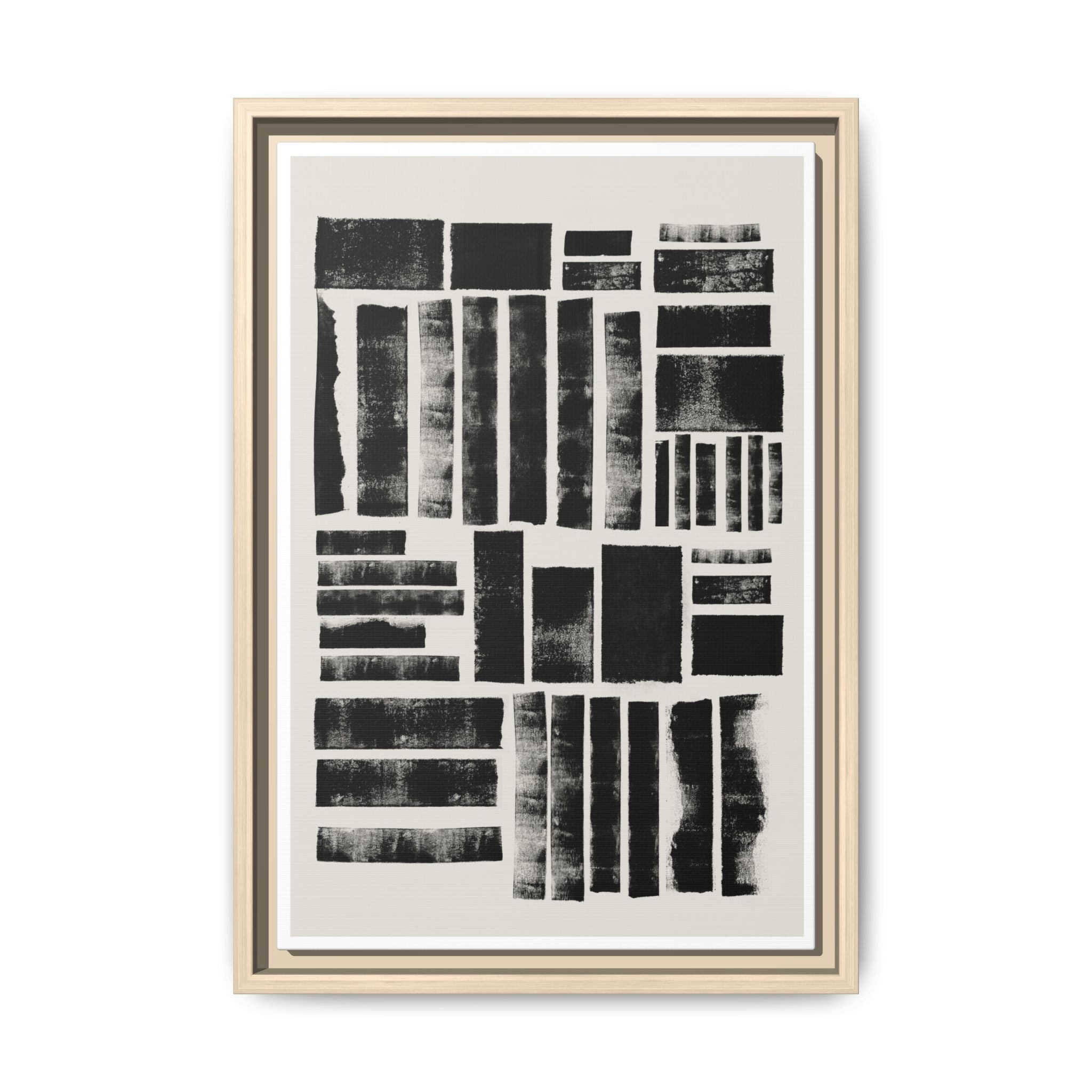Midnight Rhythm Panels - Framed