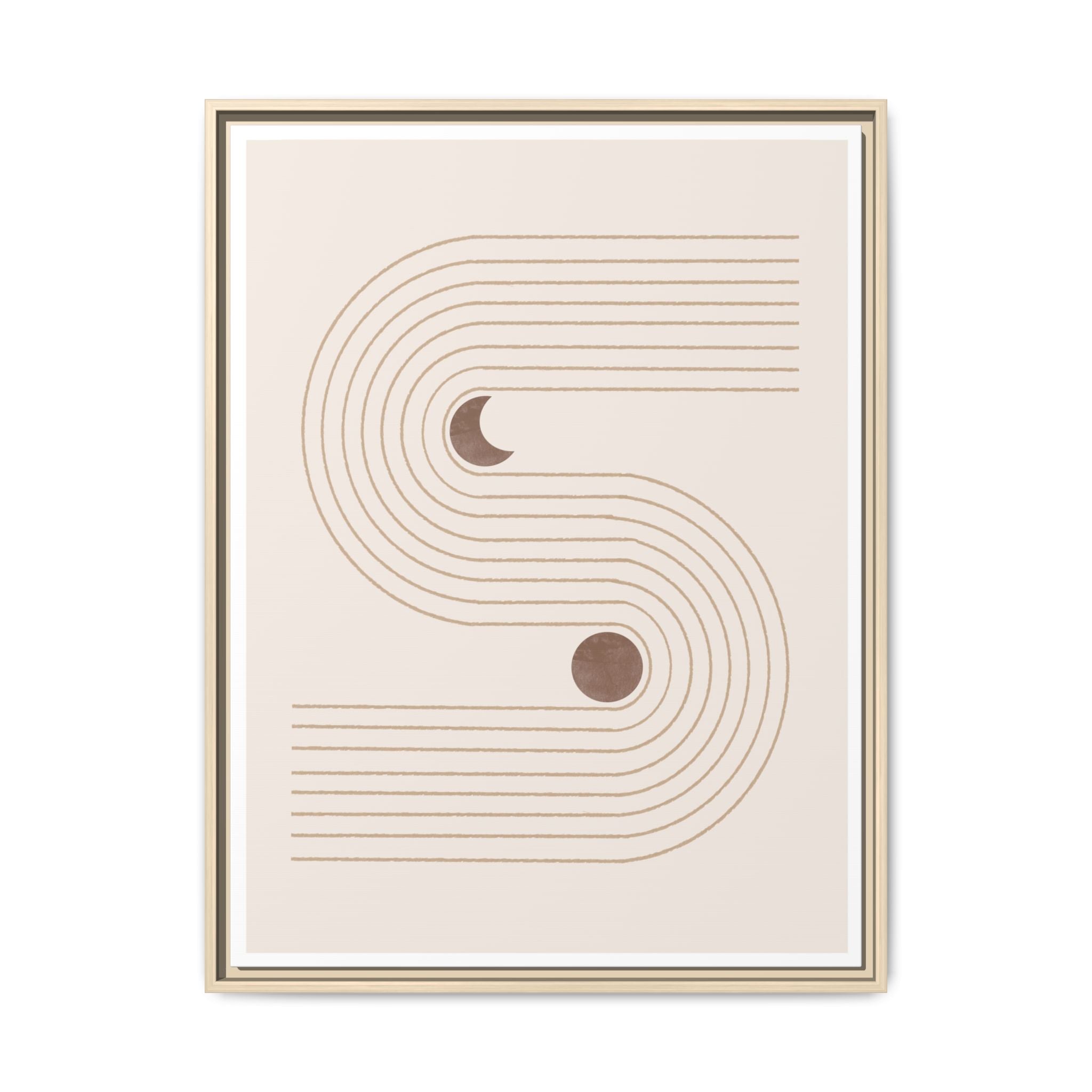 Desert Orbit Passage - Framed
