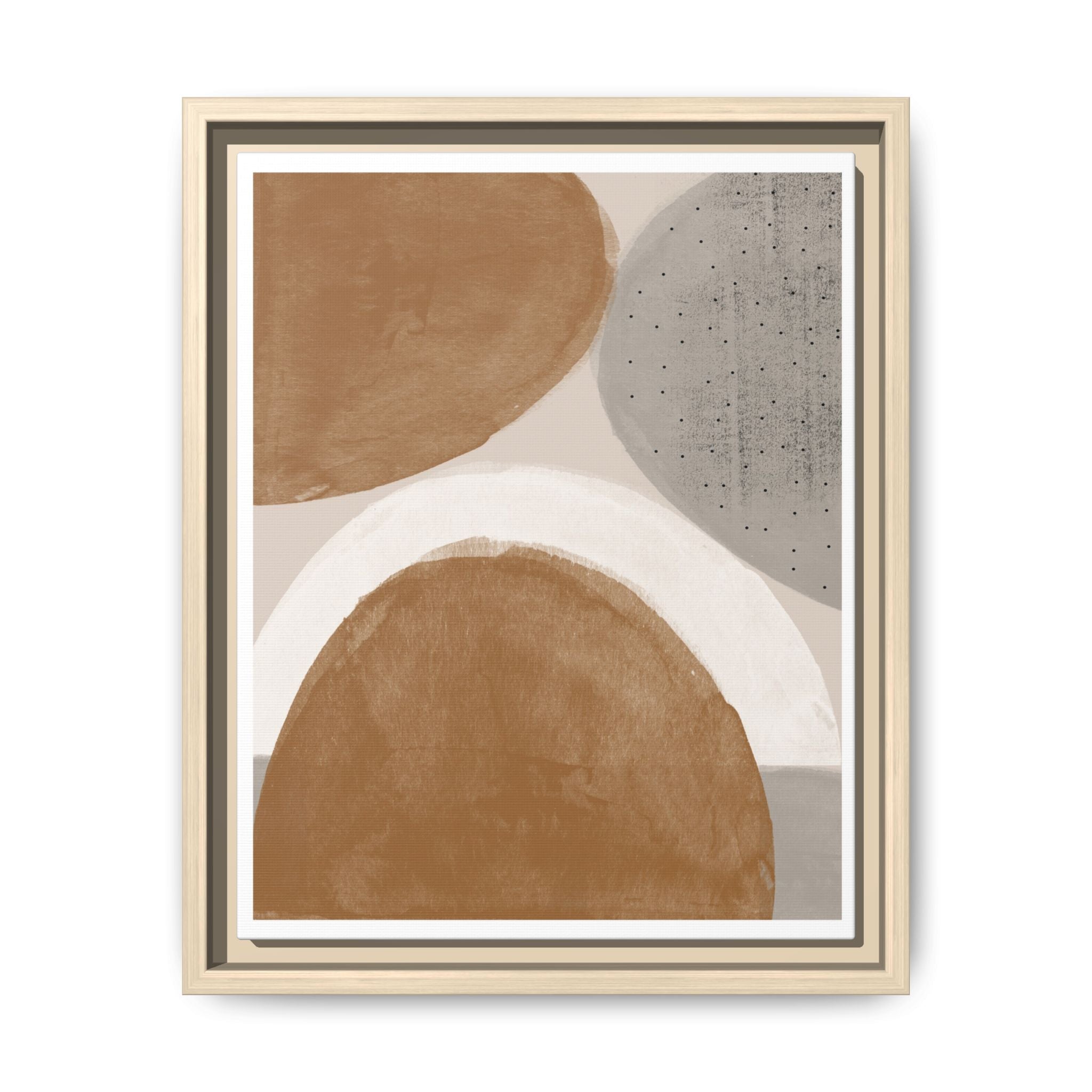 Clay Horizon Echoes - Framed