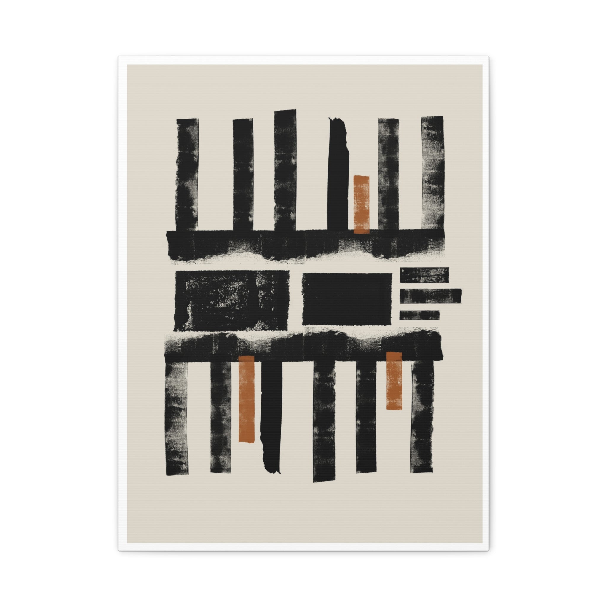 Amber Shadow Alignments - Canvas