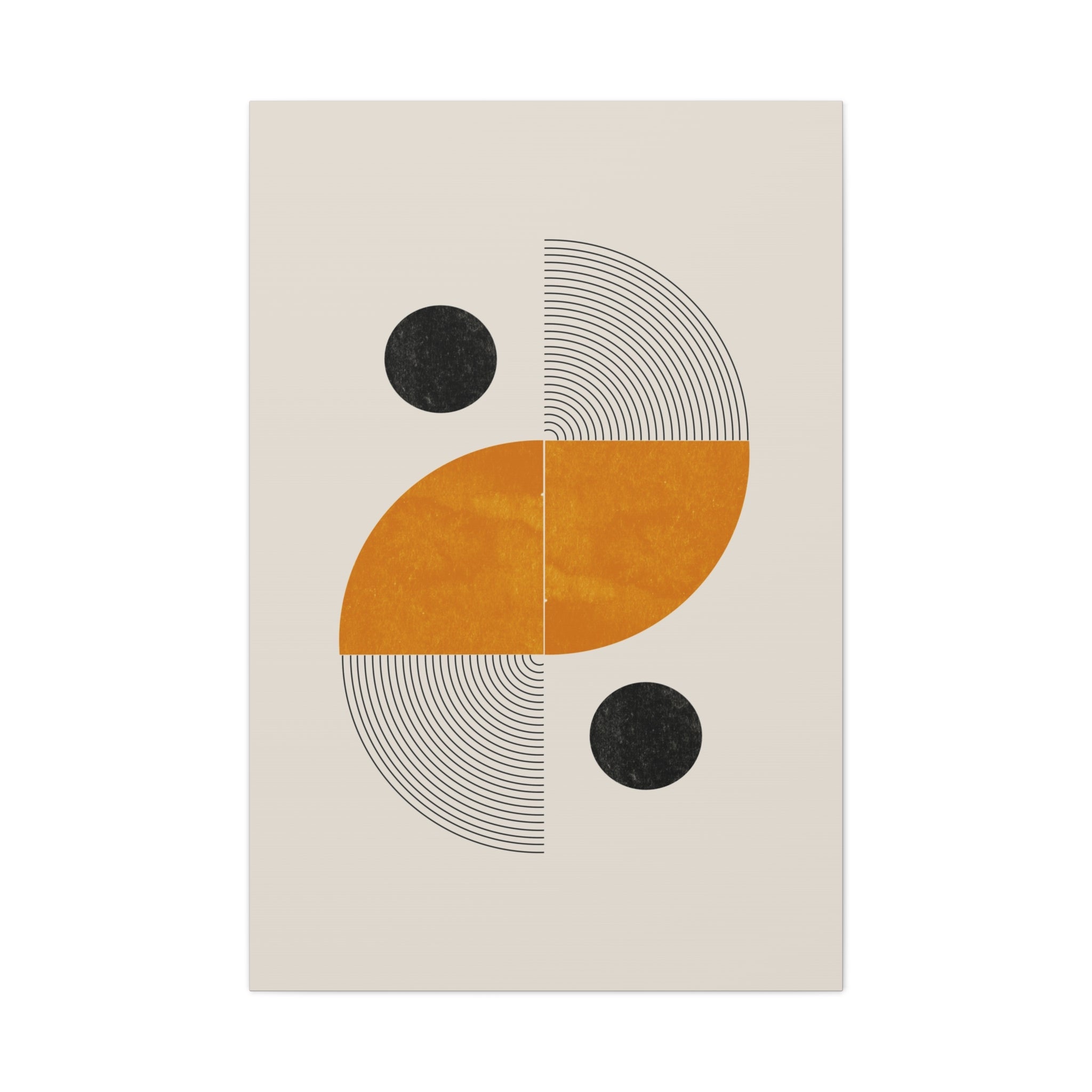 Amber Orbit Balance - Canvas