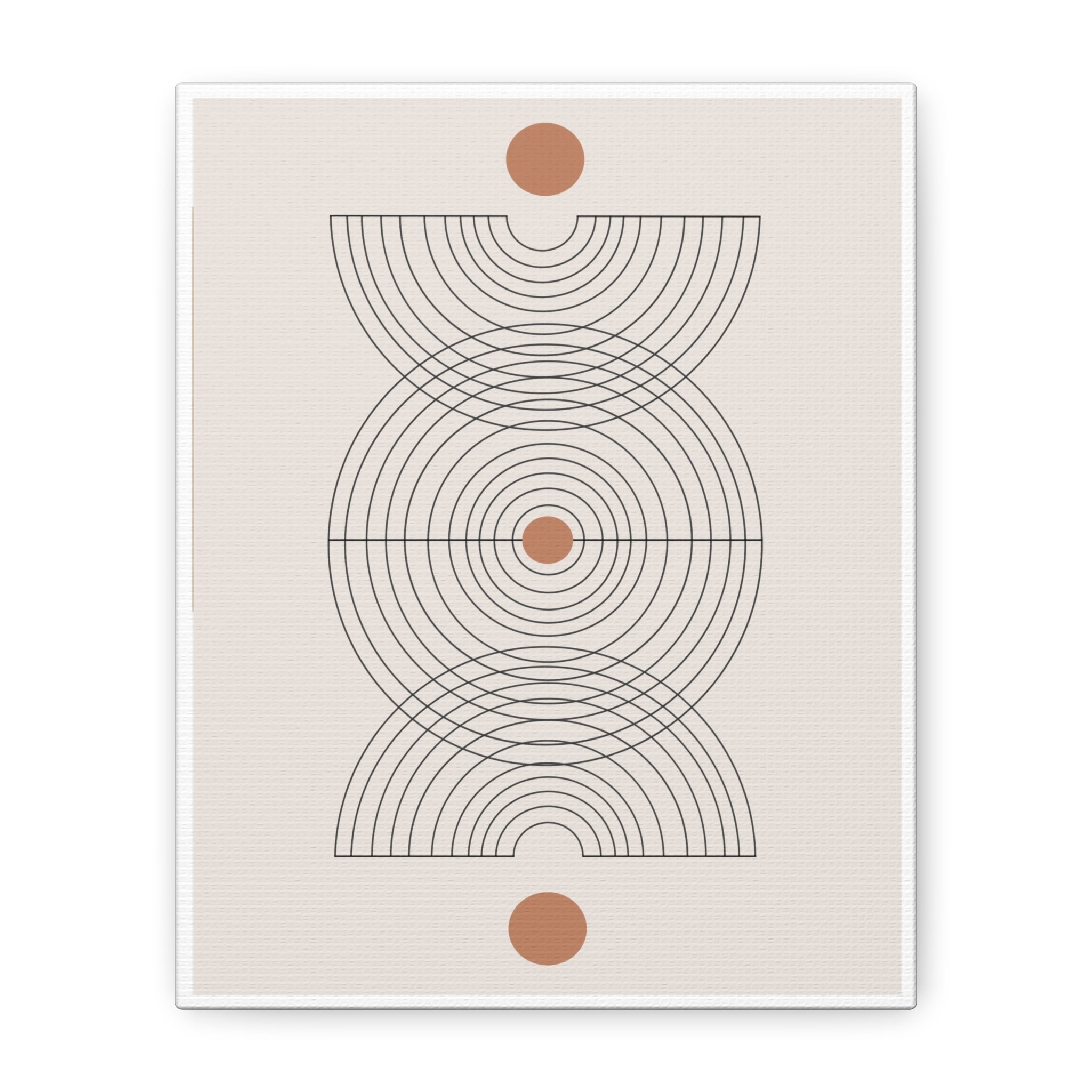 Celestial Echo Symmetry - Canvas