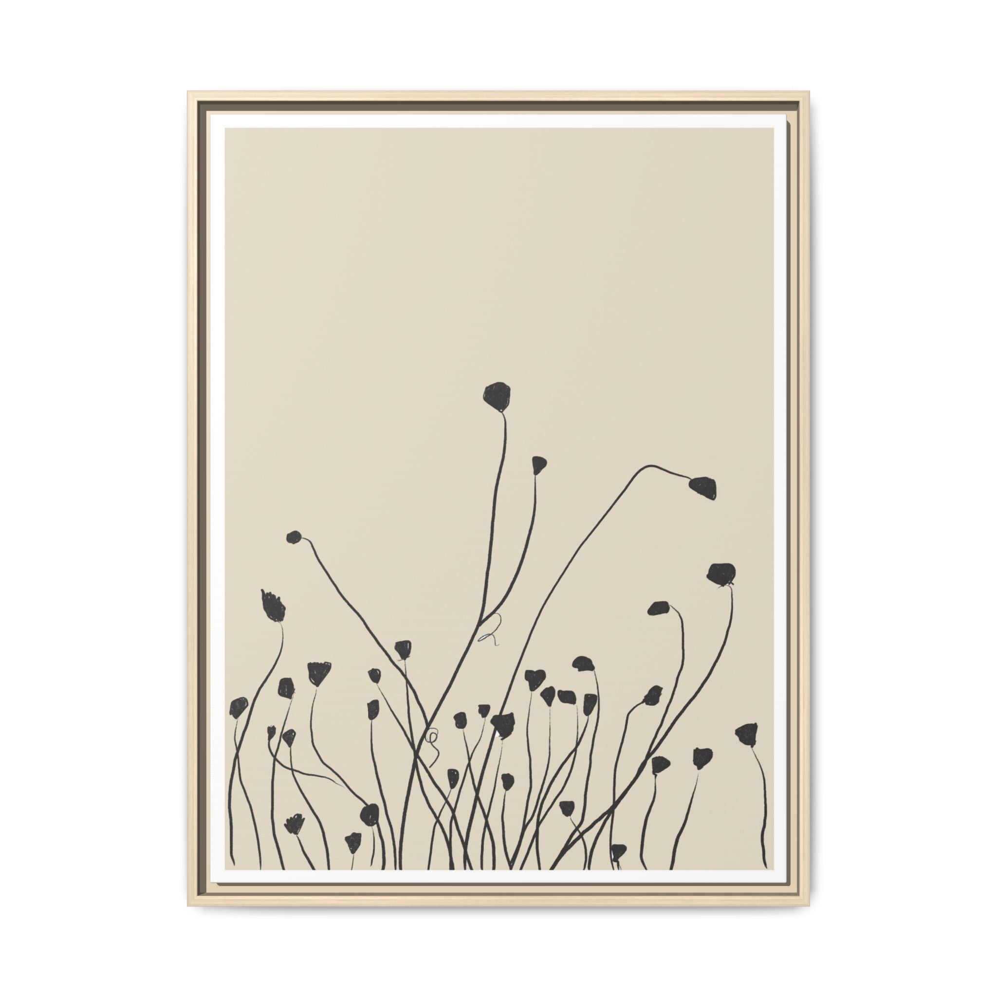 Quiet Stem Reverie - Framed