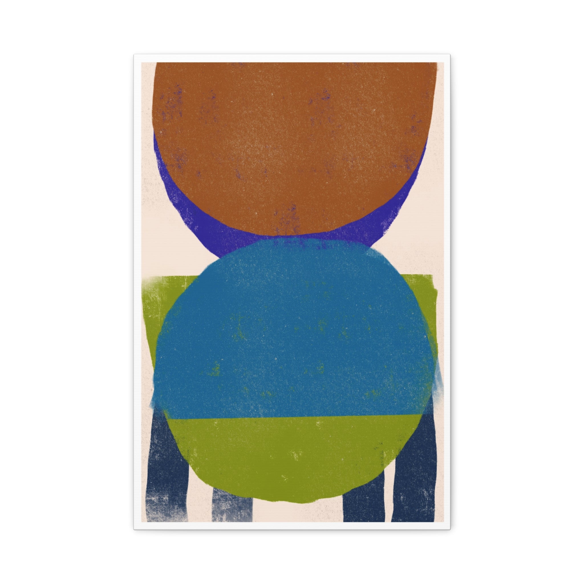 Azure Meadow Eclipse - Canvas