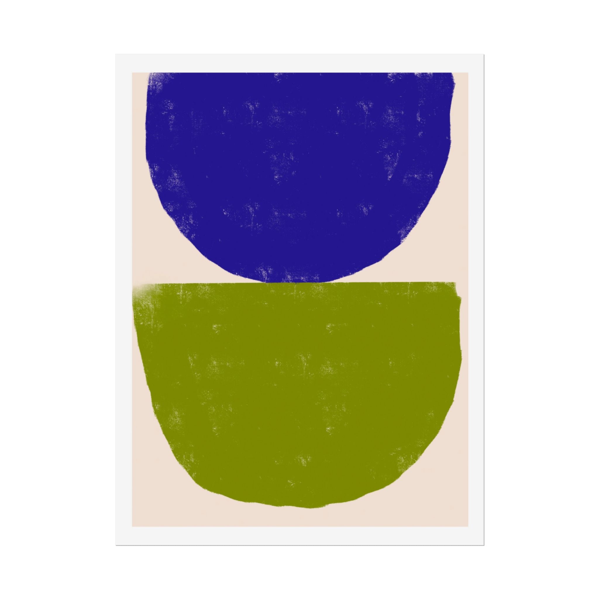 Cobalt Meadow Balance - Poster
