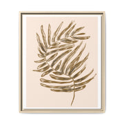 Golden Frond Reverie - Framed