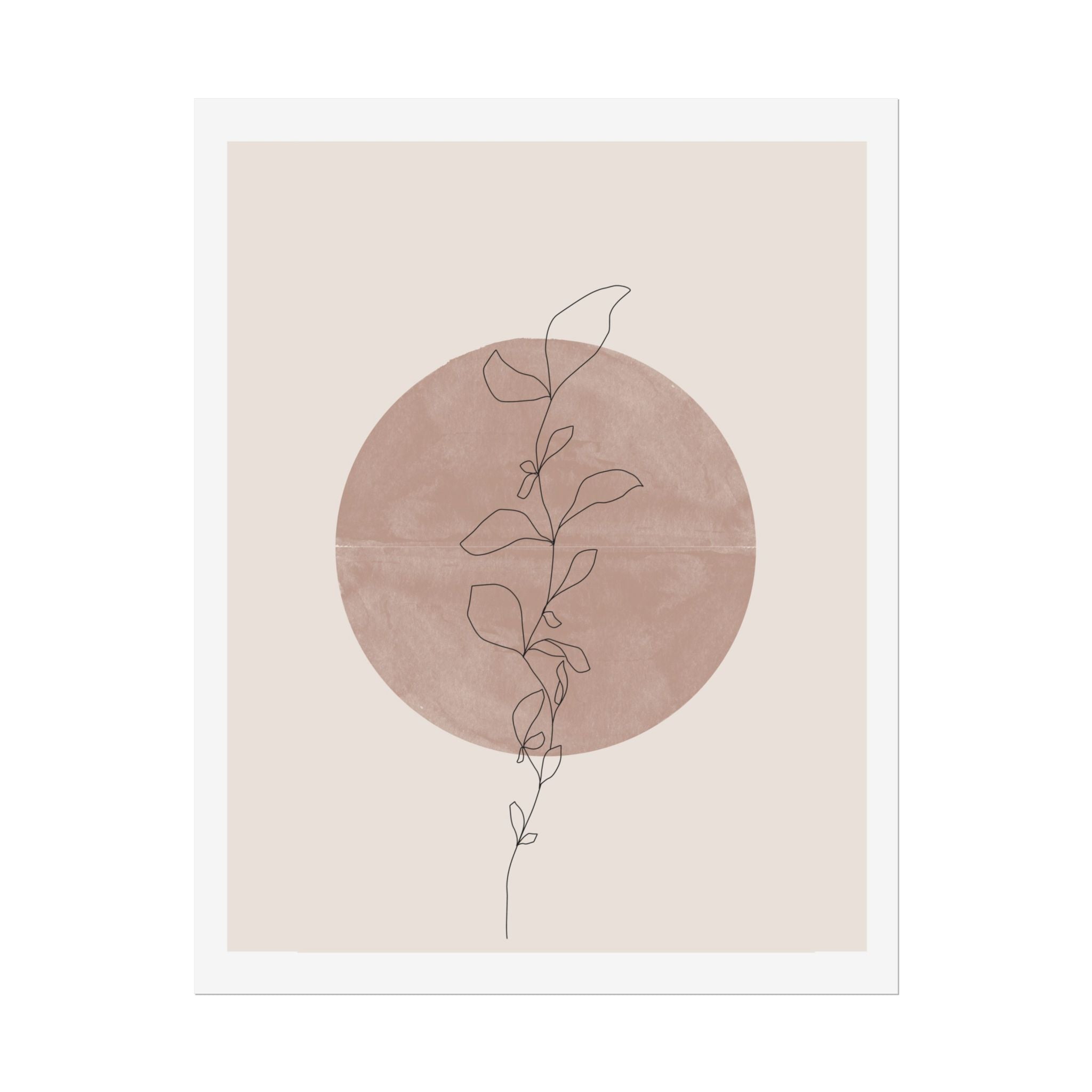 Blush Moonvine Quietude - Poster