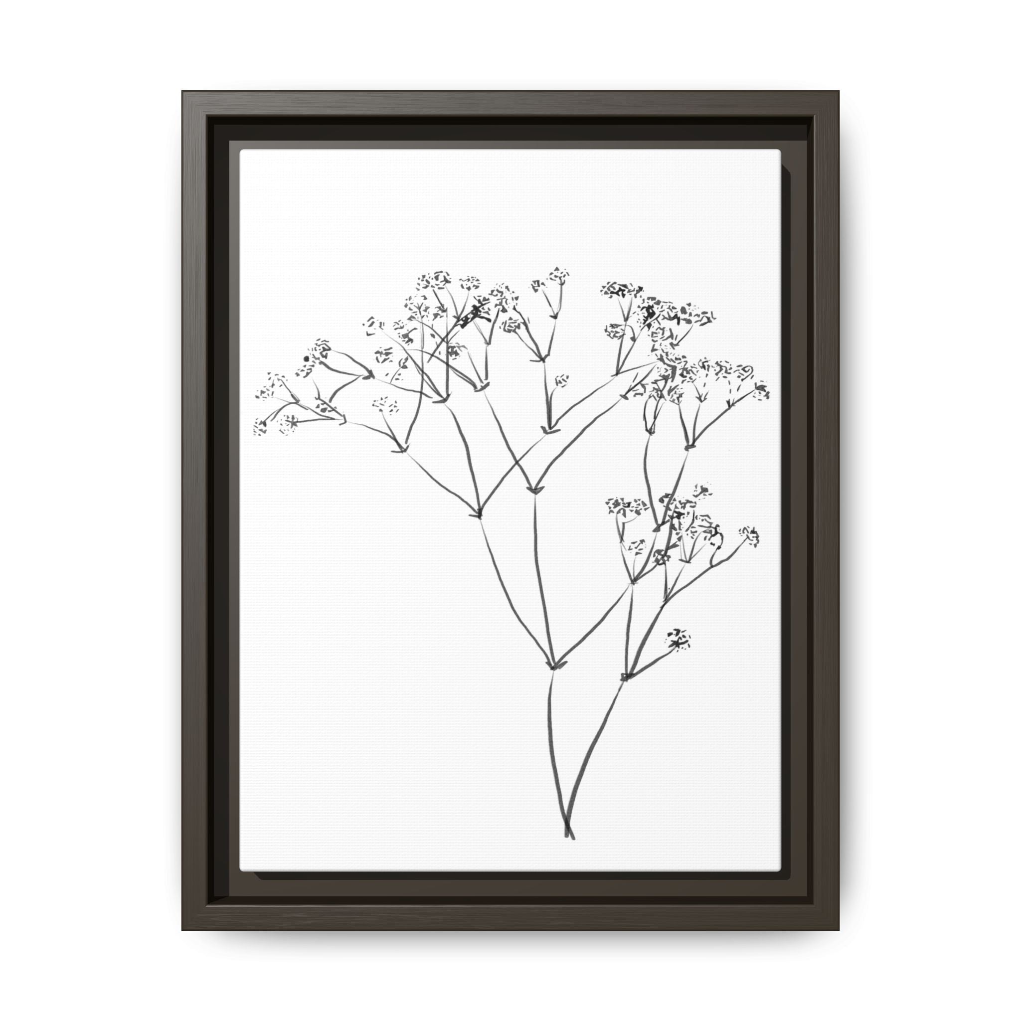 Whispering Meadow Sketch - Framed