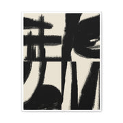 Midnight Gesture Fragments - Canvas