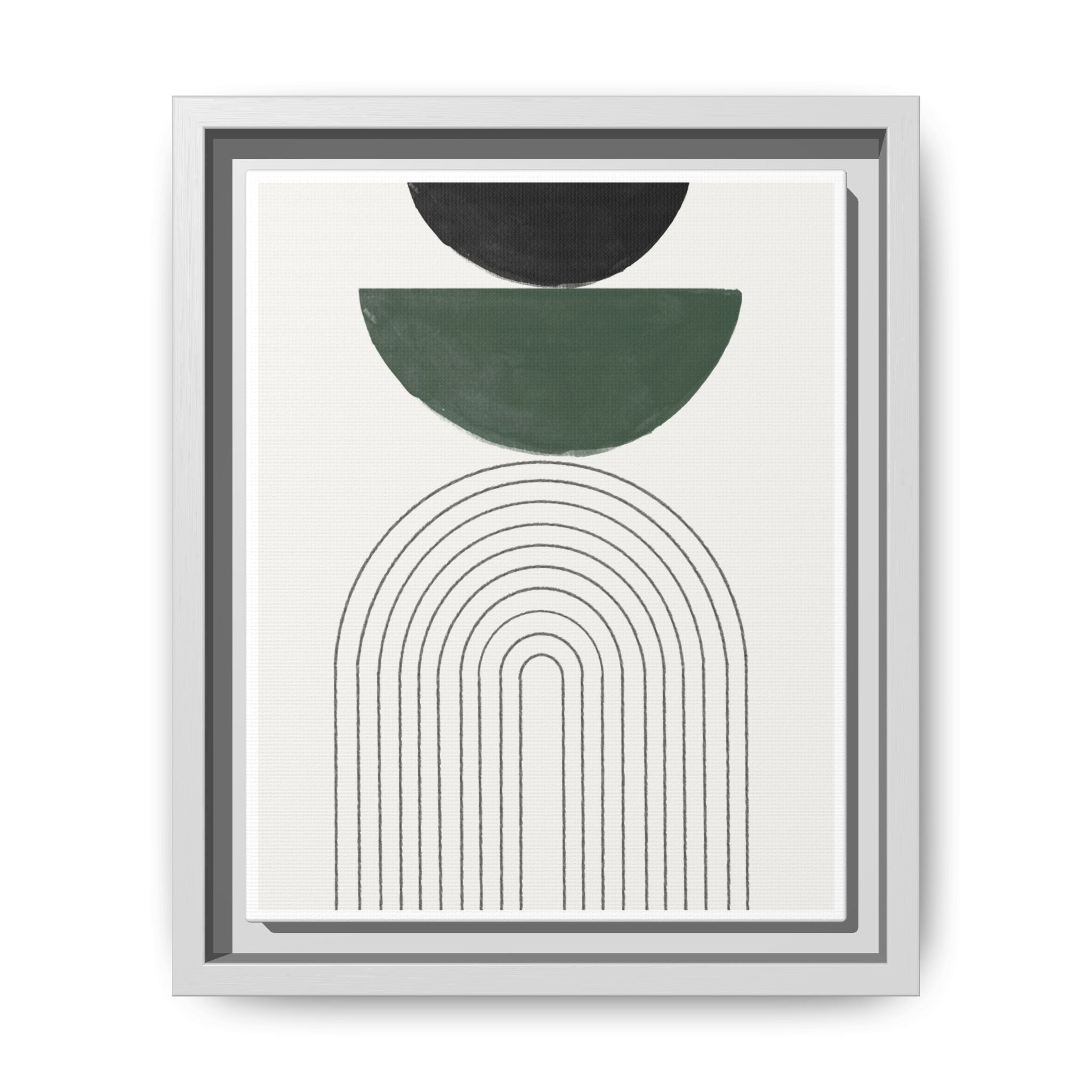 Emerald Arc Horizon - Framed