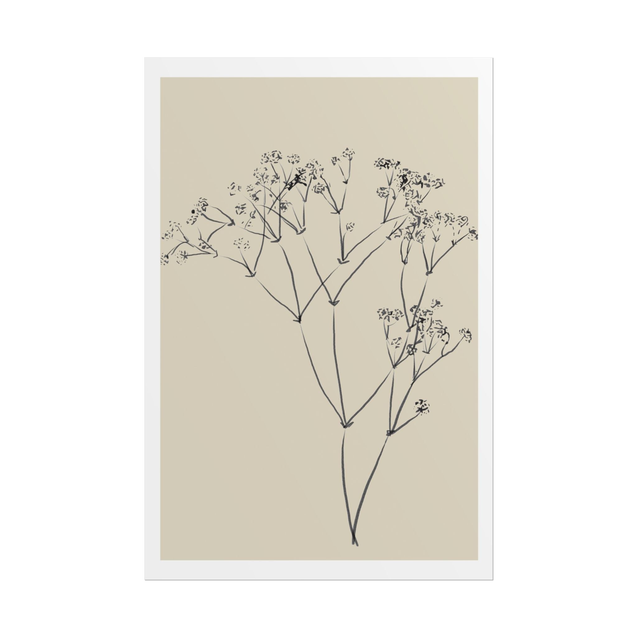Soft Meadow Stillness - Poster