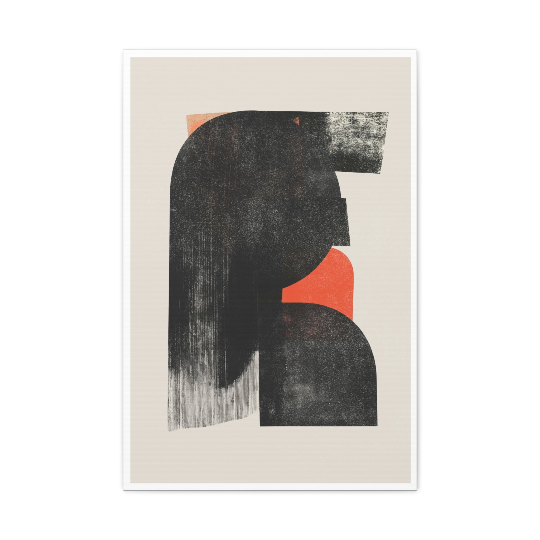 Ember Shadow Structure - Canvas