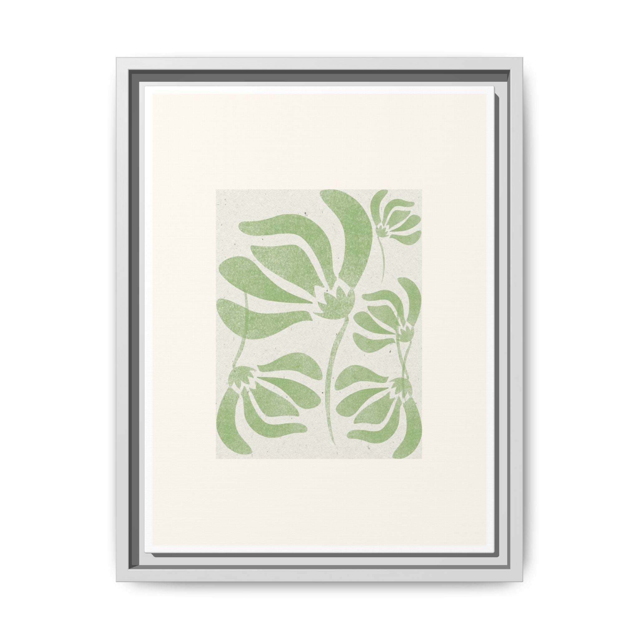 Verdant Bloom Harmony - Framed
