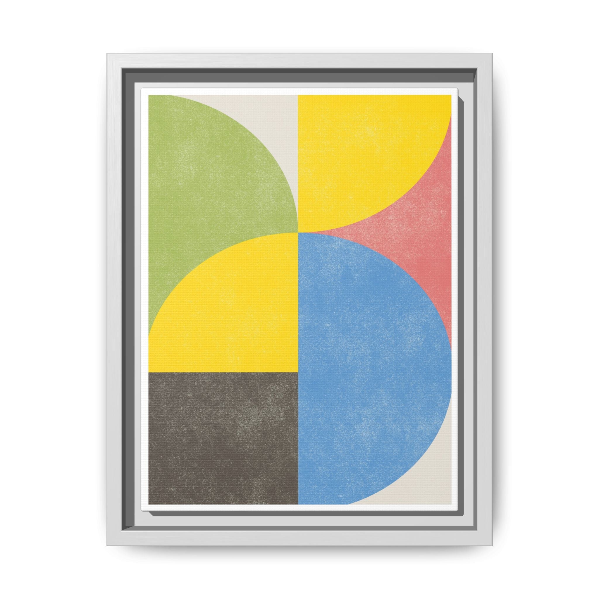 Pastel Orbit Rhythm - Framed
