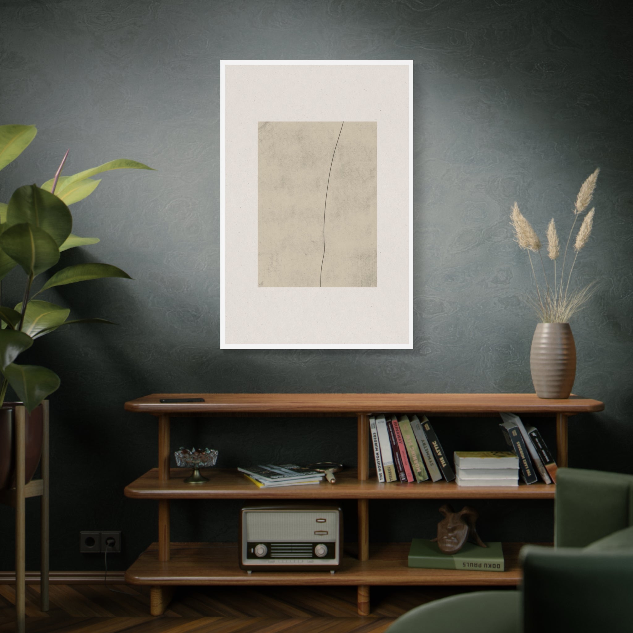 Quiet Contour Passage - Canvas