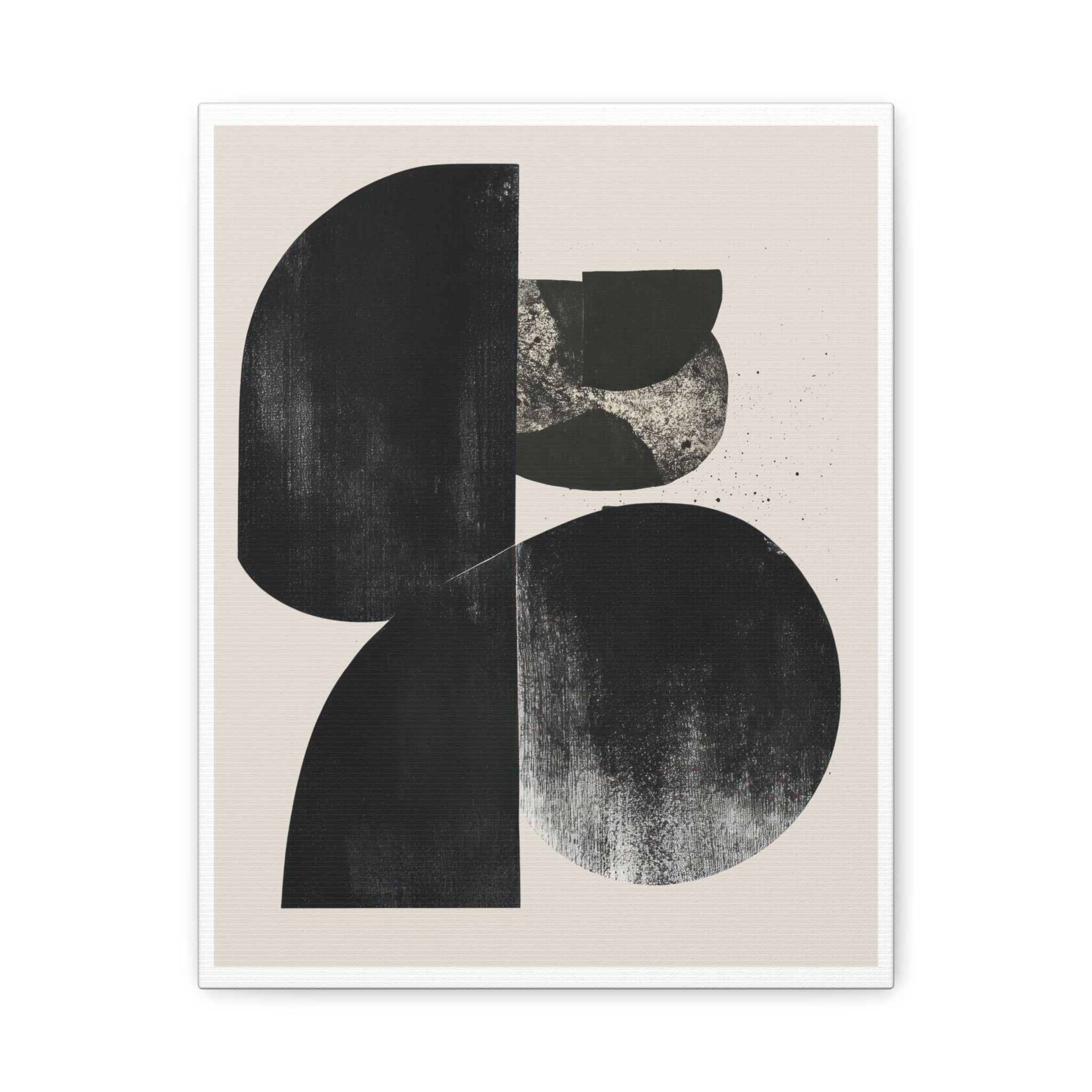 Obsidian Drift Composition - Canvas
