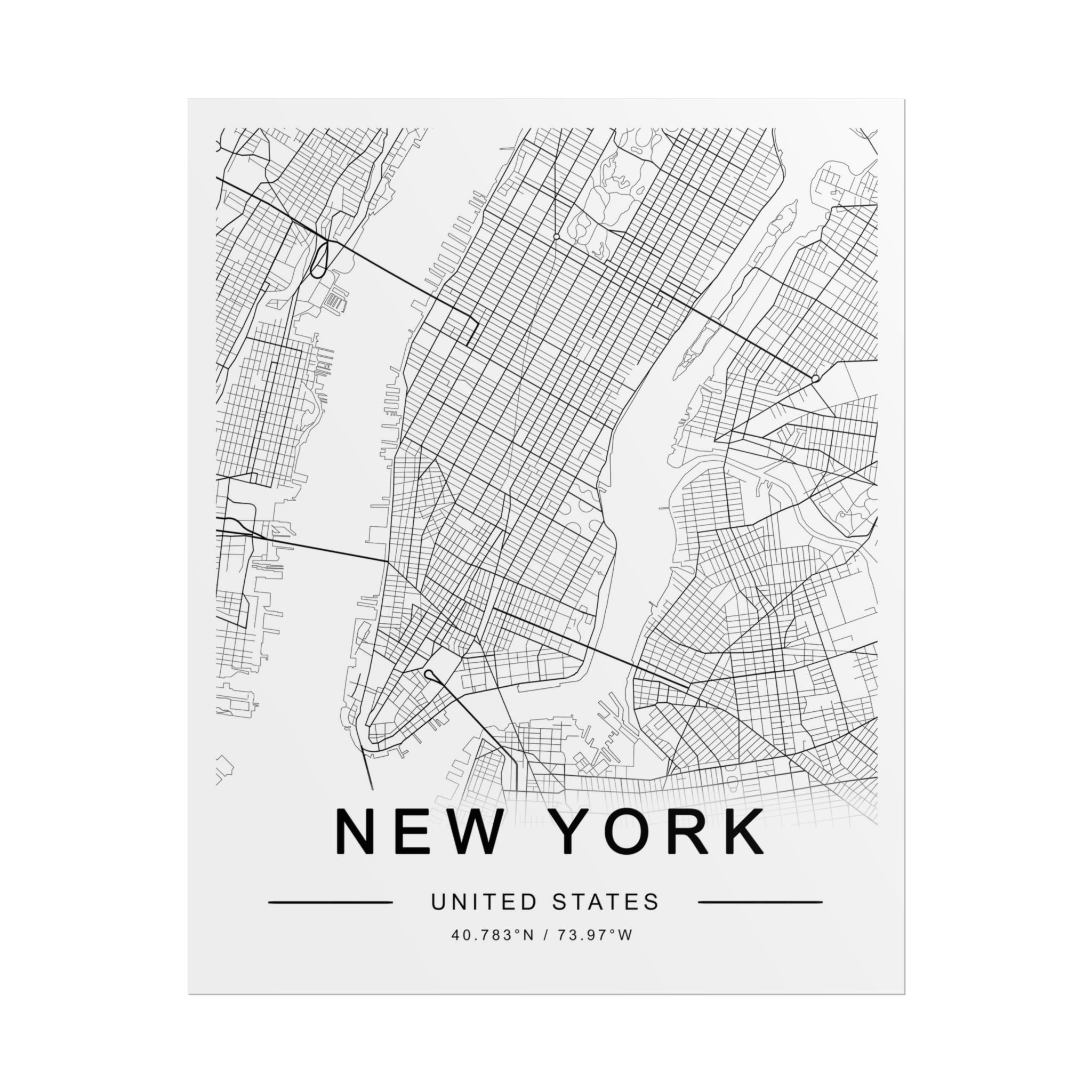 Metropolitan Gridline Reverie - Poster