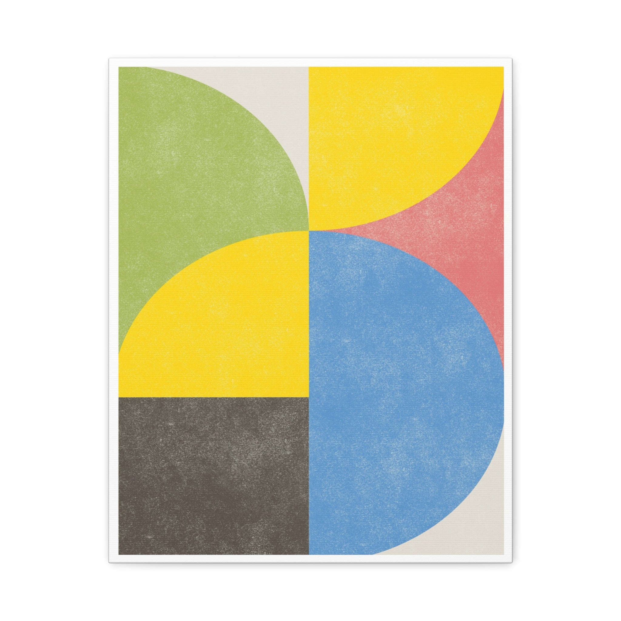 Pastel Orbit Rhythm - Canvas