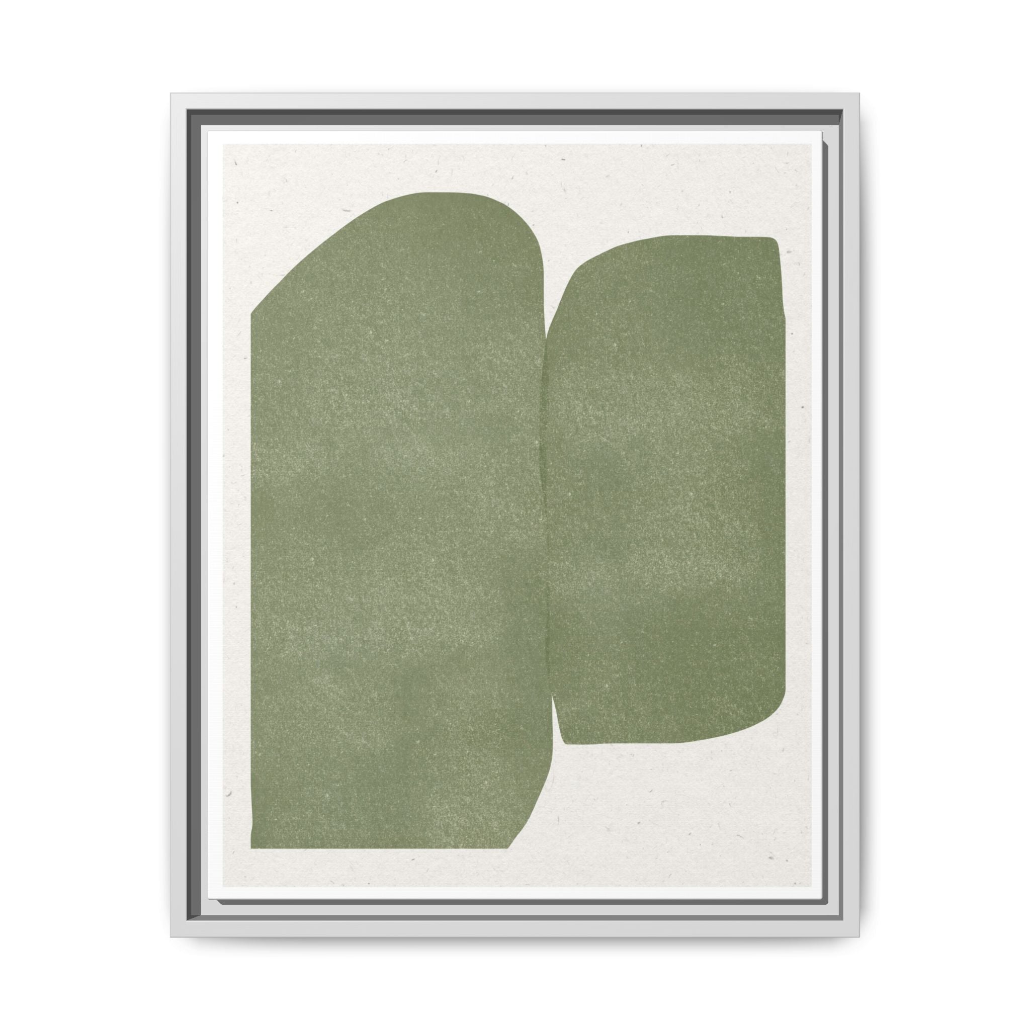 Sage Monolith Whisper - Framed