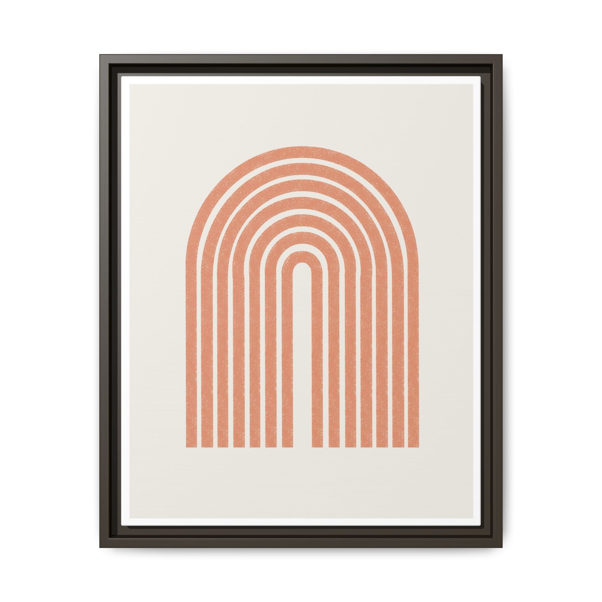 Terracotta Arc Whisper - Framed